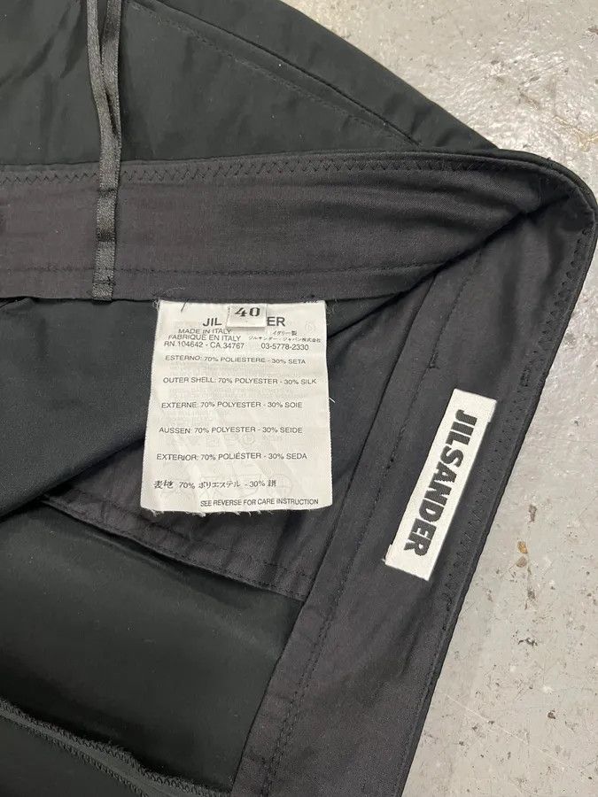 Jil Sander 2010s Jil Sander Black Casual Pants Size 29" - 3 Thumbnail