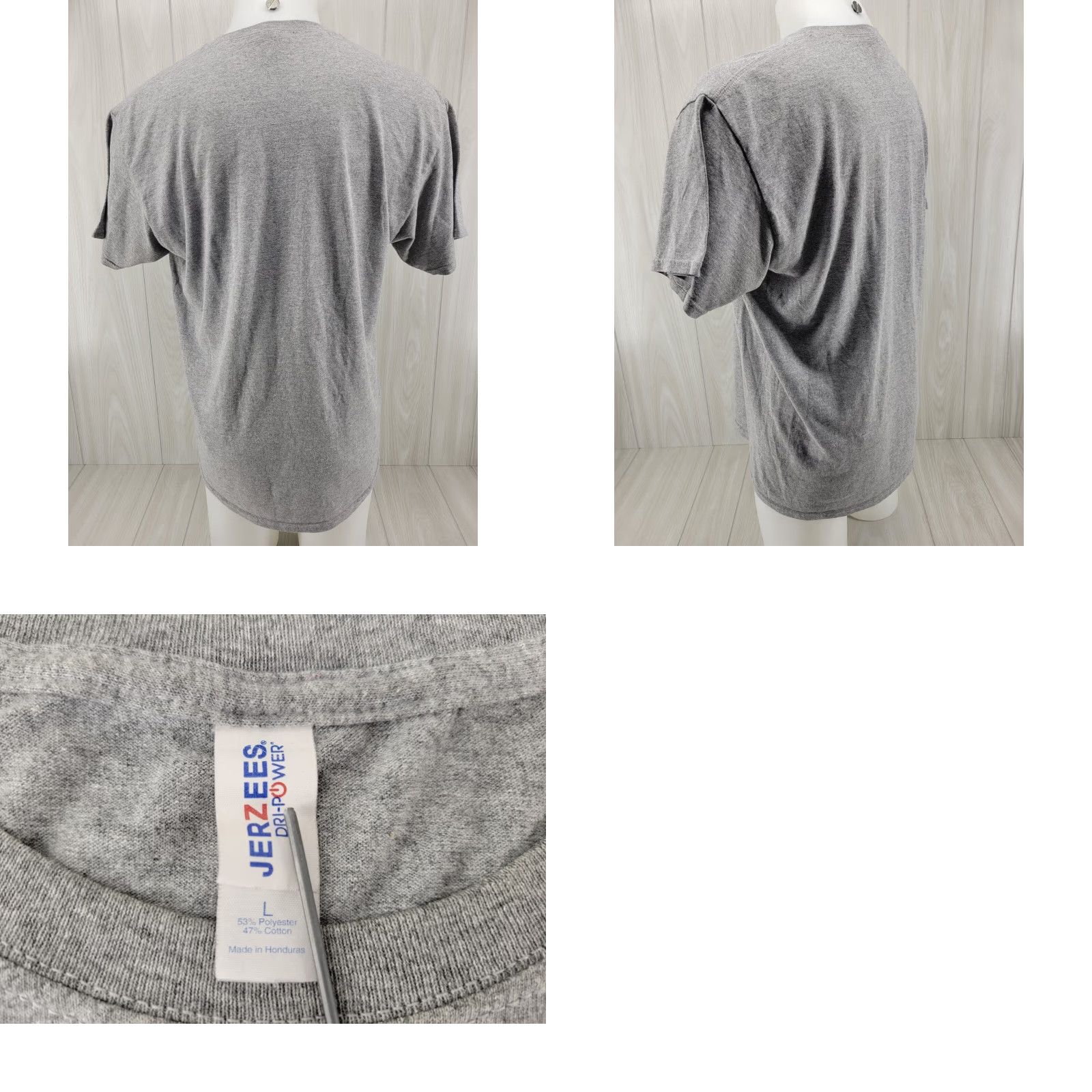 Jerzees Cumberland University Phoenix T-Shirt Gray Size Large Size US L / EU 52-54 / 3 - 8 Thumbnail