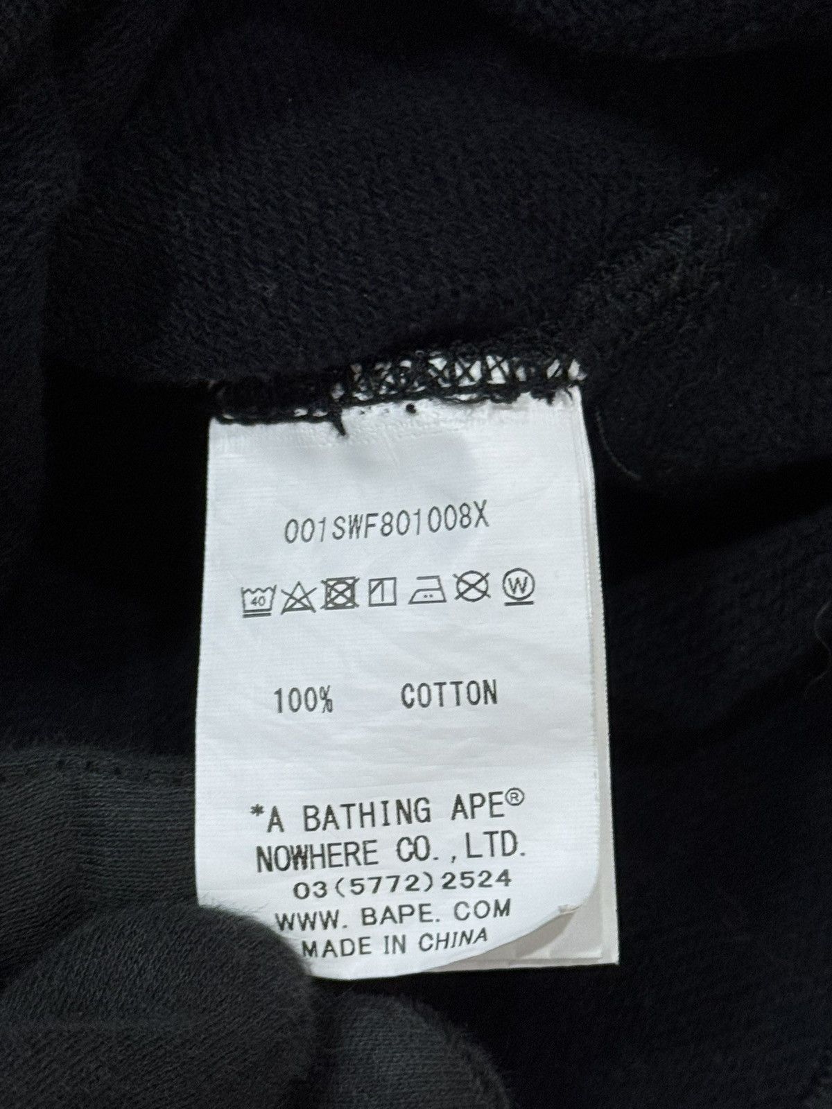 Bape BAPE Patched Shark Crewneck 'Black' FW21 Size US M / EU 48-50 / 2 - 10 Thumbnail