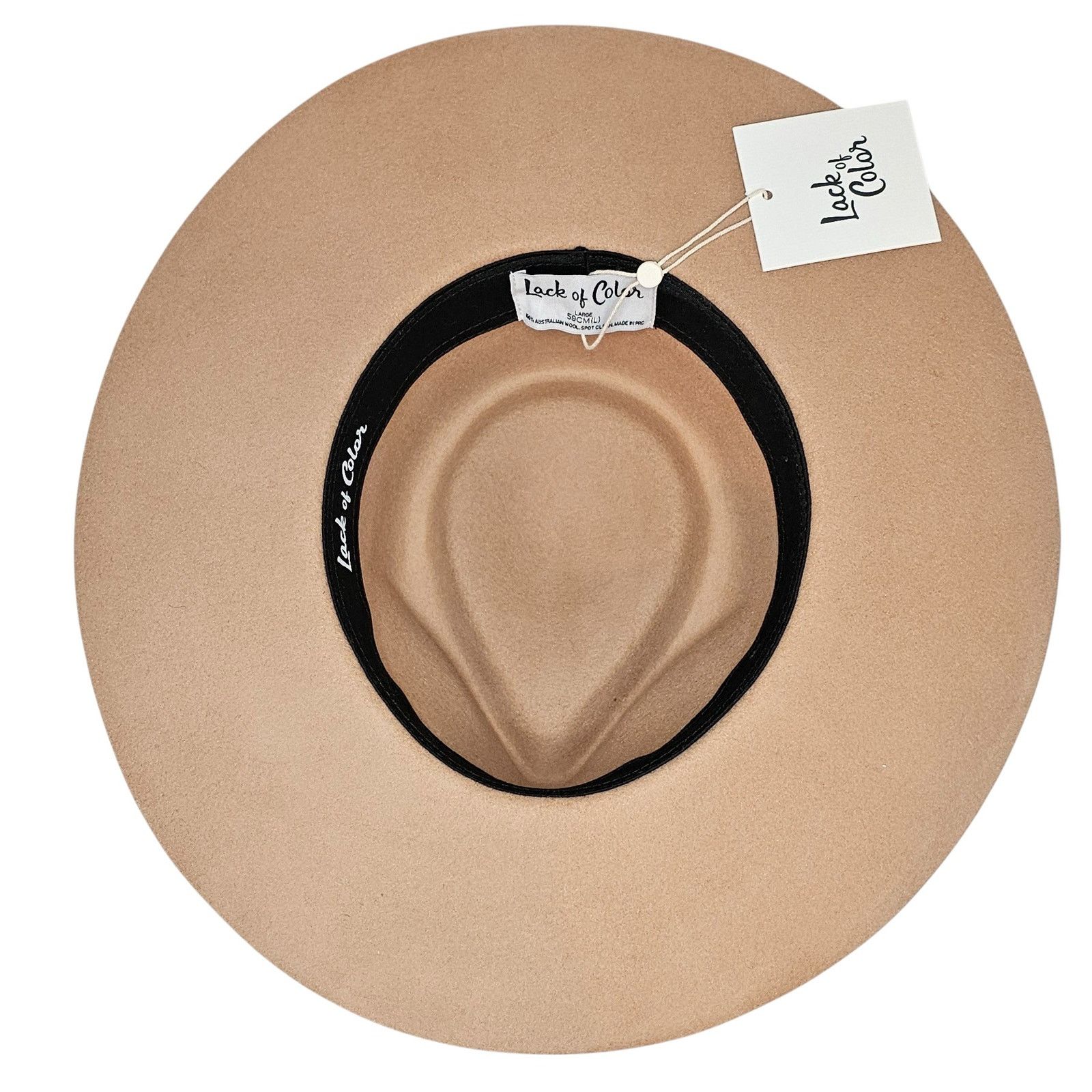 Lack of Color Lack of Color The Mirage Fedora Hat Size ONE SIZE - 7 Thumbnail