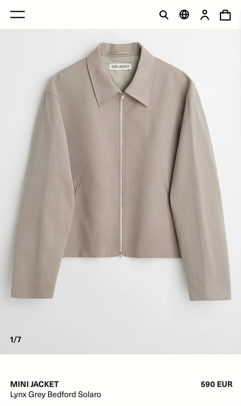 Our Legacy Our Legacy size48 jacket Size US M / EU 48-50 / 2 - 4 Thumbnail