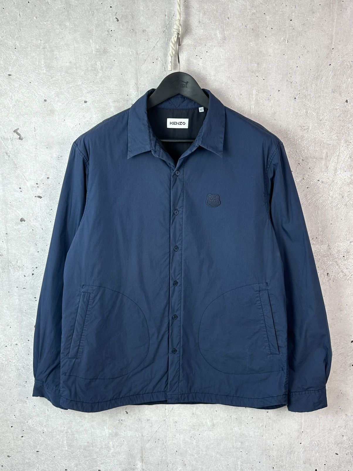 Kenzo Kenzo Blue Light Insulated Men’s Coach Overshirt-Jacket Size US XL / EU 56 / 4 - 1 Thumbnail