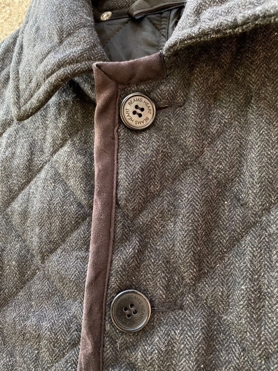 Japanese Brand 👹Beams Heart Wool Chore Jacket Size US M / EU 48-50 / 2 - 4 Thumbnail