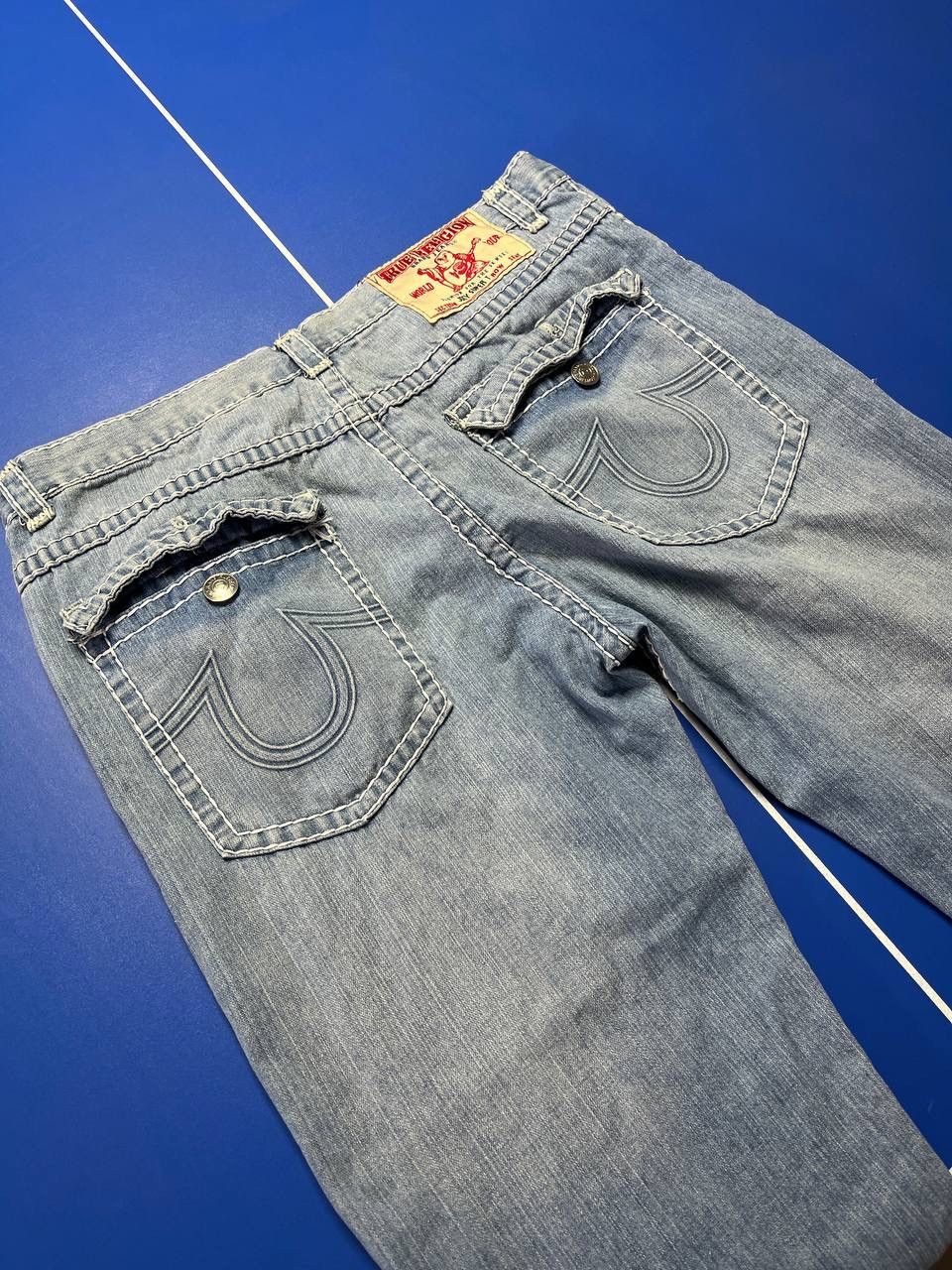 True Religion True Religion Joey Super T Denim Jeans Blue Men’s Size 40 Size US 40 / EU 56 - 16 Thumbnail