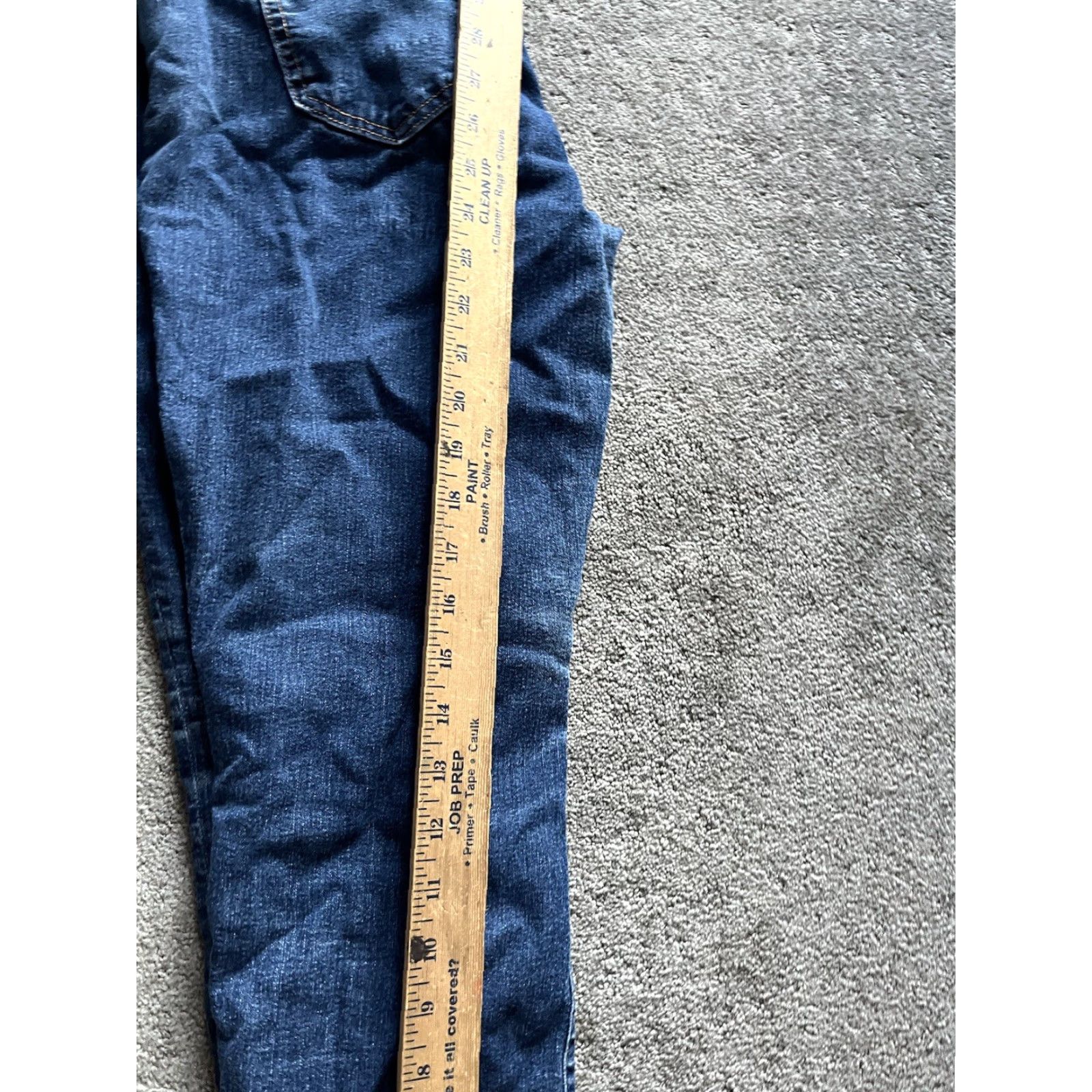 Gap Gap Jeans Blue Denim Solid Pattern 8/29 Womens Skinny Pants Regular Size 8 Size 30" / US 8 / IT 44 - 6 Thumbnail