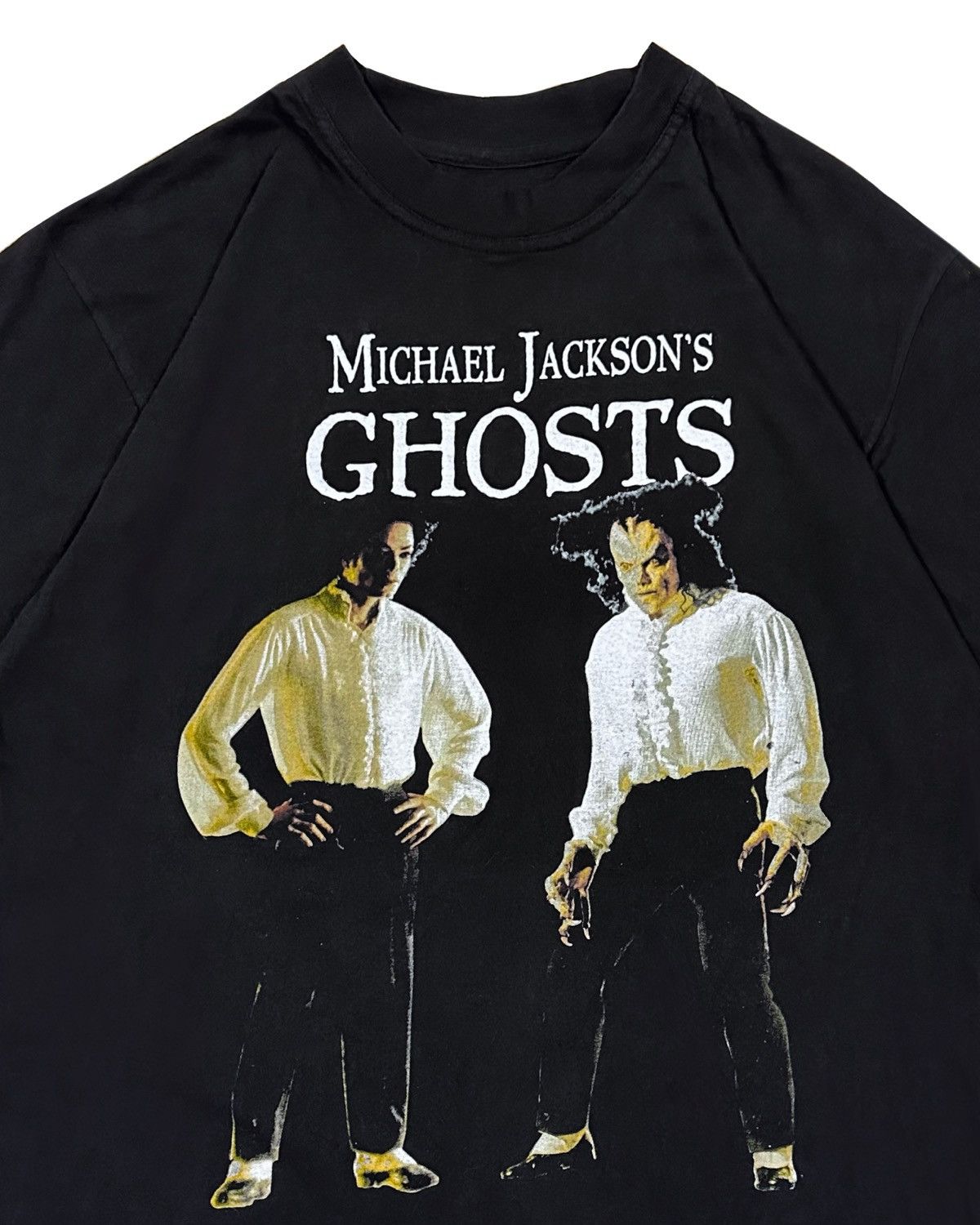 Vintage Vintage 1997 Michael Jackson Ghosts Movie T Shirt Size US L / EU 52-54 / 3 - 2 Thumbnail