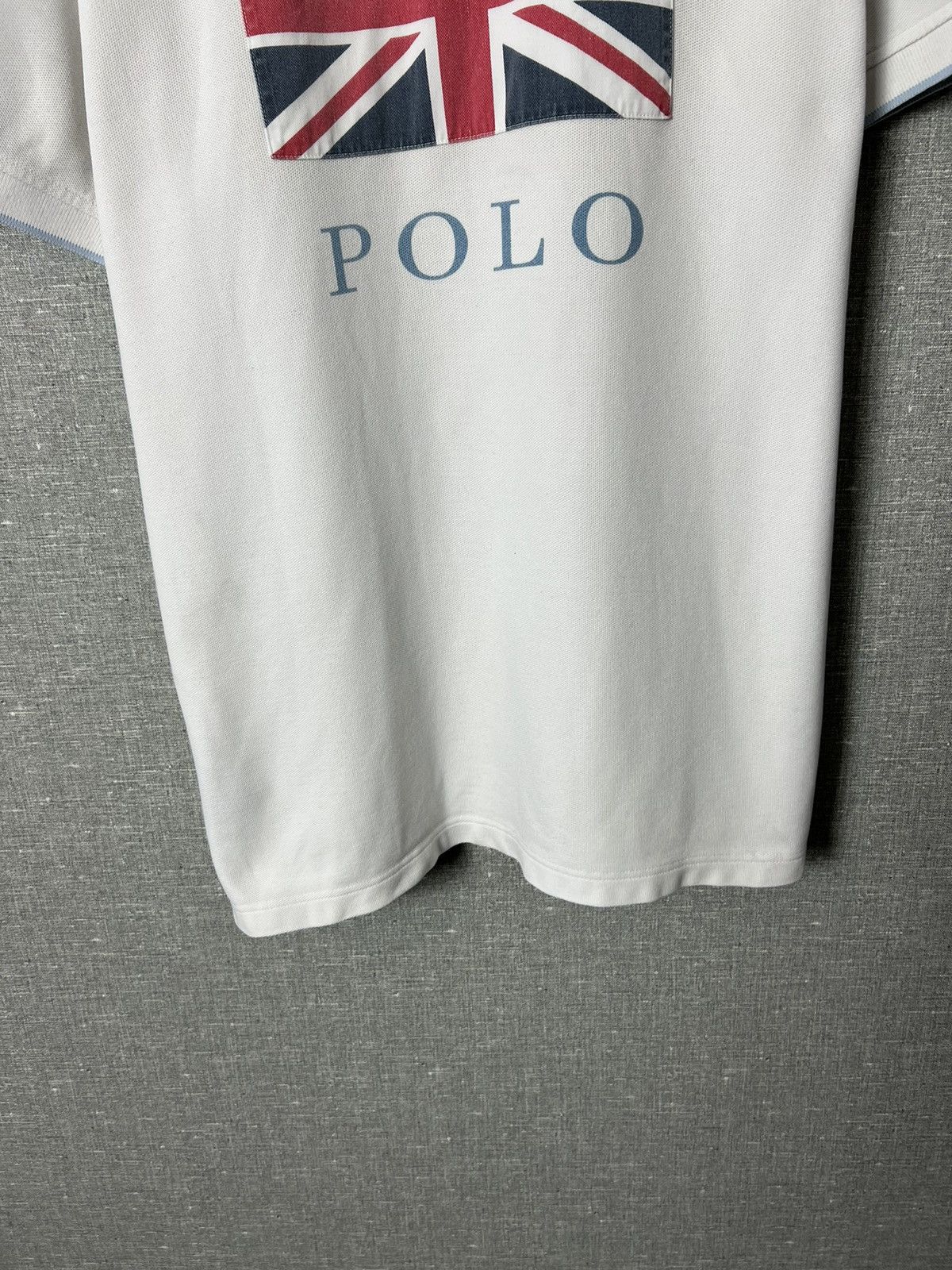 Hackett Rare Hackett Polo #2 Great Britain Flag Big Logo T-Shirt Size US M / EU 48-50 / 2 - 5 Thumbnail