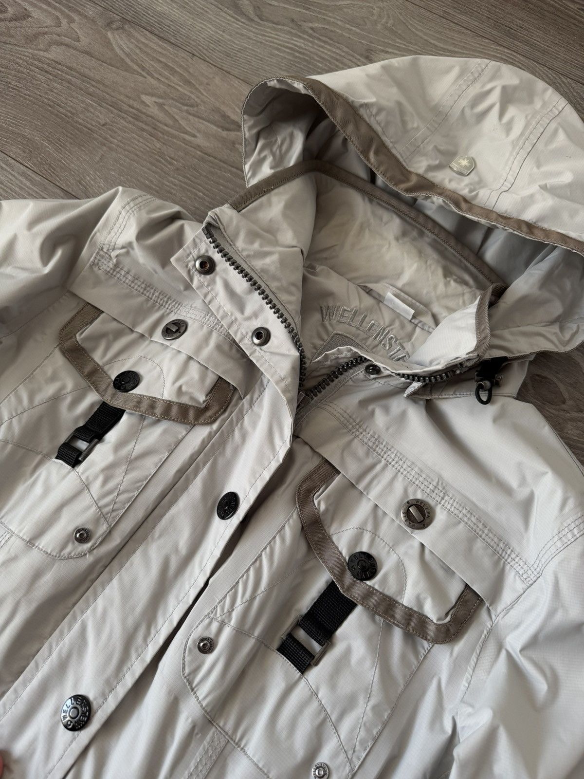 Wellensteyn Wellensteyn Coc USA Hood Light Metal Nylon Luxury Jacket Size M / US 6-8 / IT 42-44 - 15 Thumbnail