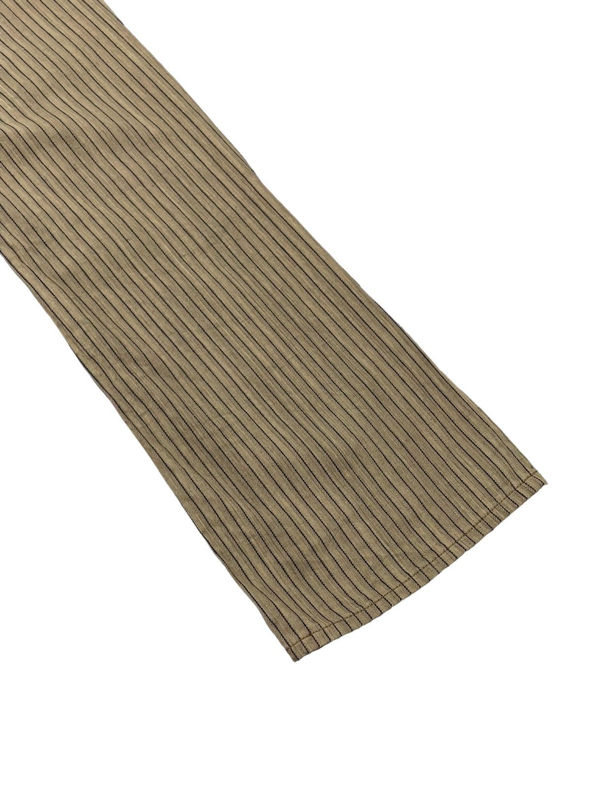 Japanese Brand Flare Jeans Blue Way Japan Wabash Striped Low Rise 8🟦3 Size US 30 / EU 46 - 13 Thumbnail