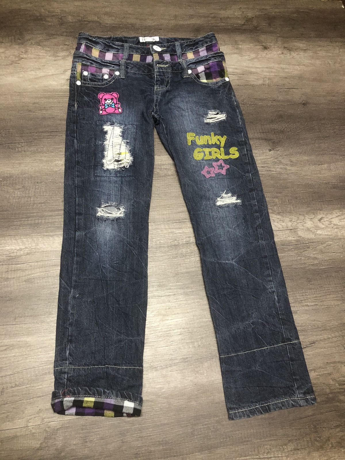 C.O.L.Z.A FUNKY GIRLS RAKISH STYLE JOY US DOUBLE WAIST JAPAN