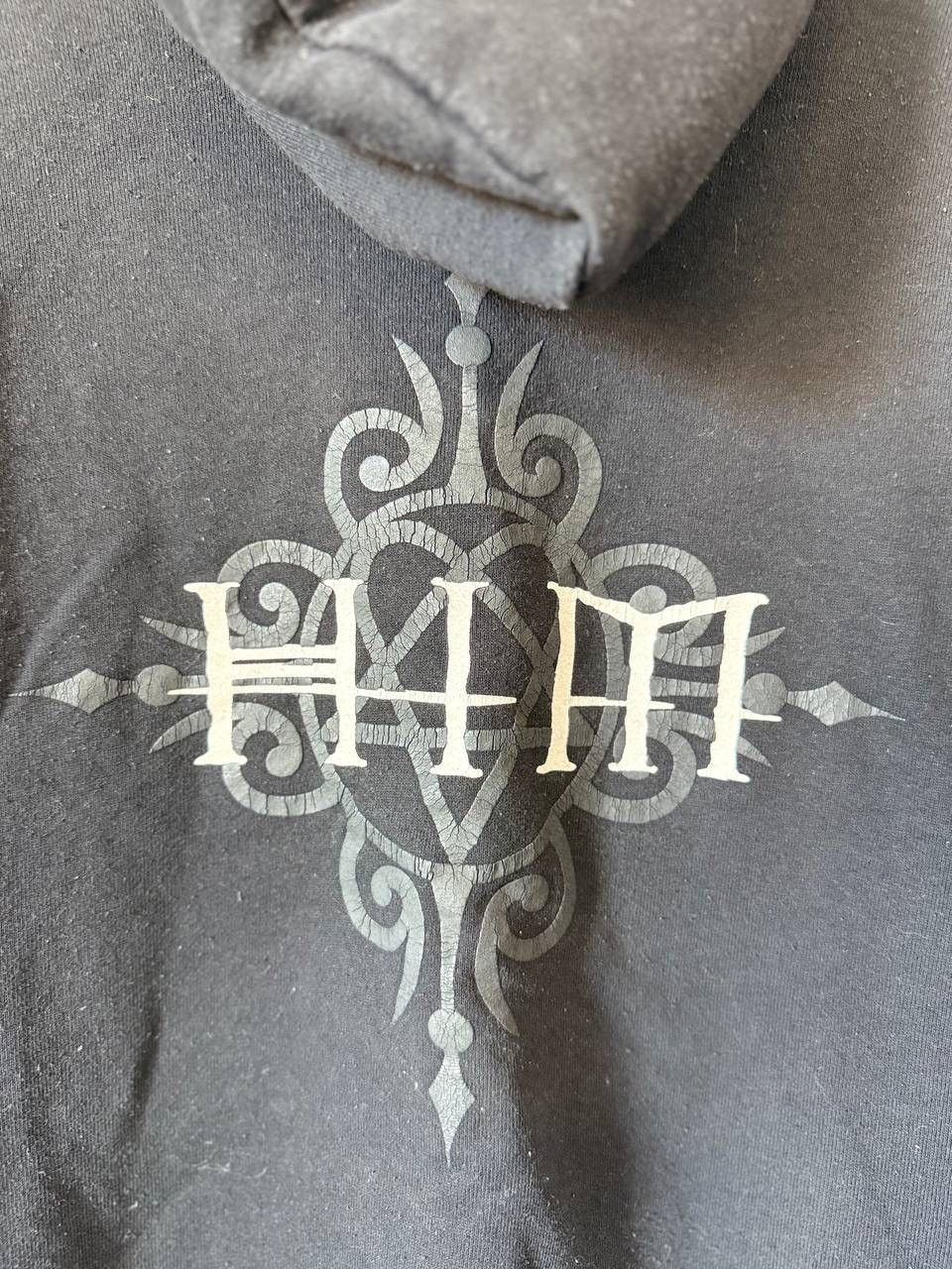Band Tees HIM Vintage Hoodie 90s Sweater Very RARE Metal Rock Band VTG Size US M / EU 48-50 / 2 - 12 Thumbnail