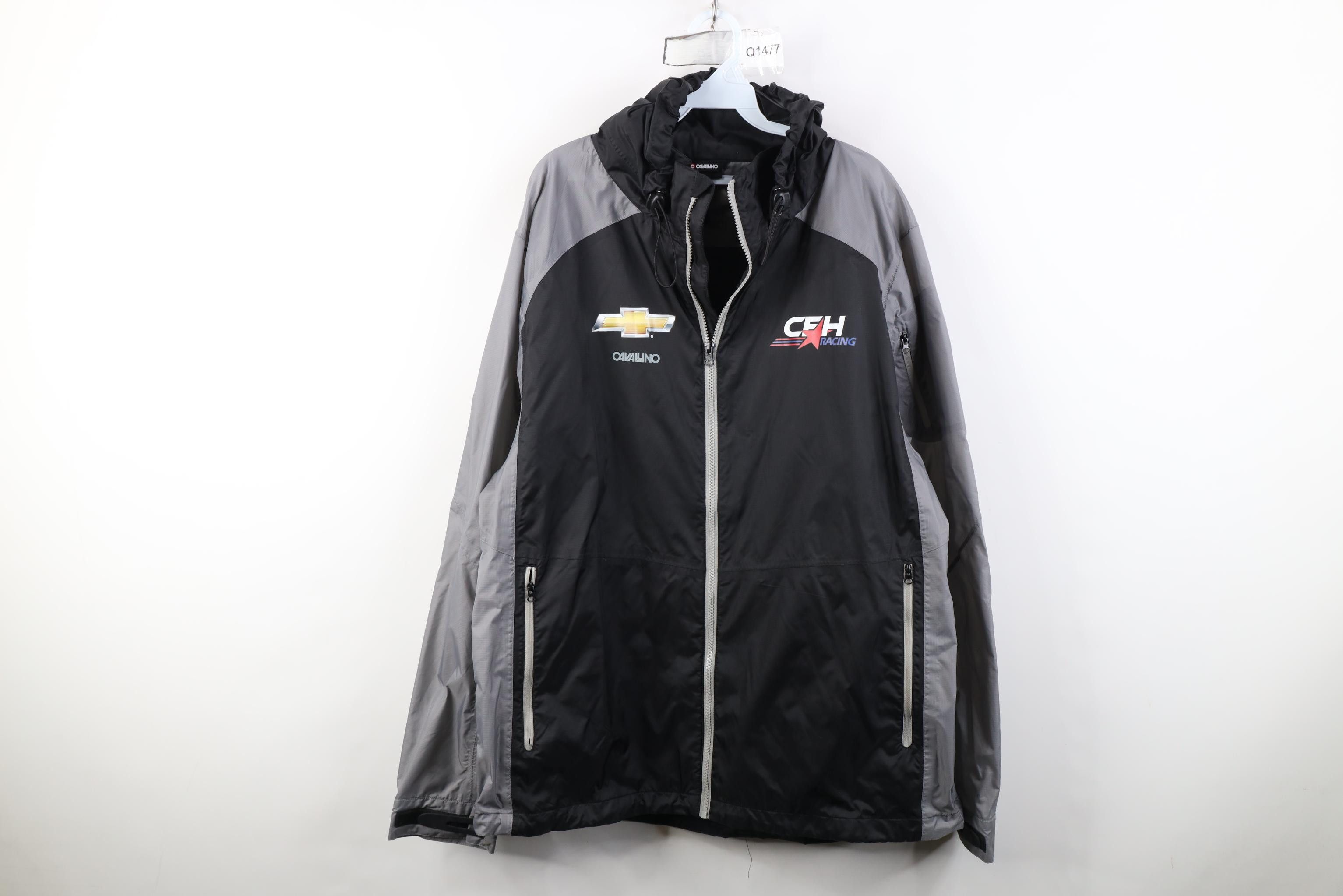 Vintage Cavallino CFH Racing Chevrolet Circuit Windbreaker Jacket Size US XXL / EU 58 / 5 - 1 Thumbnail