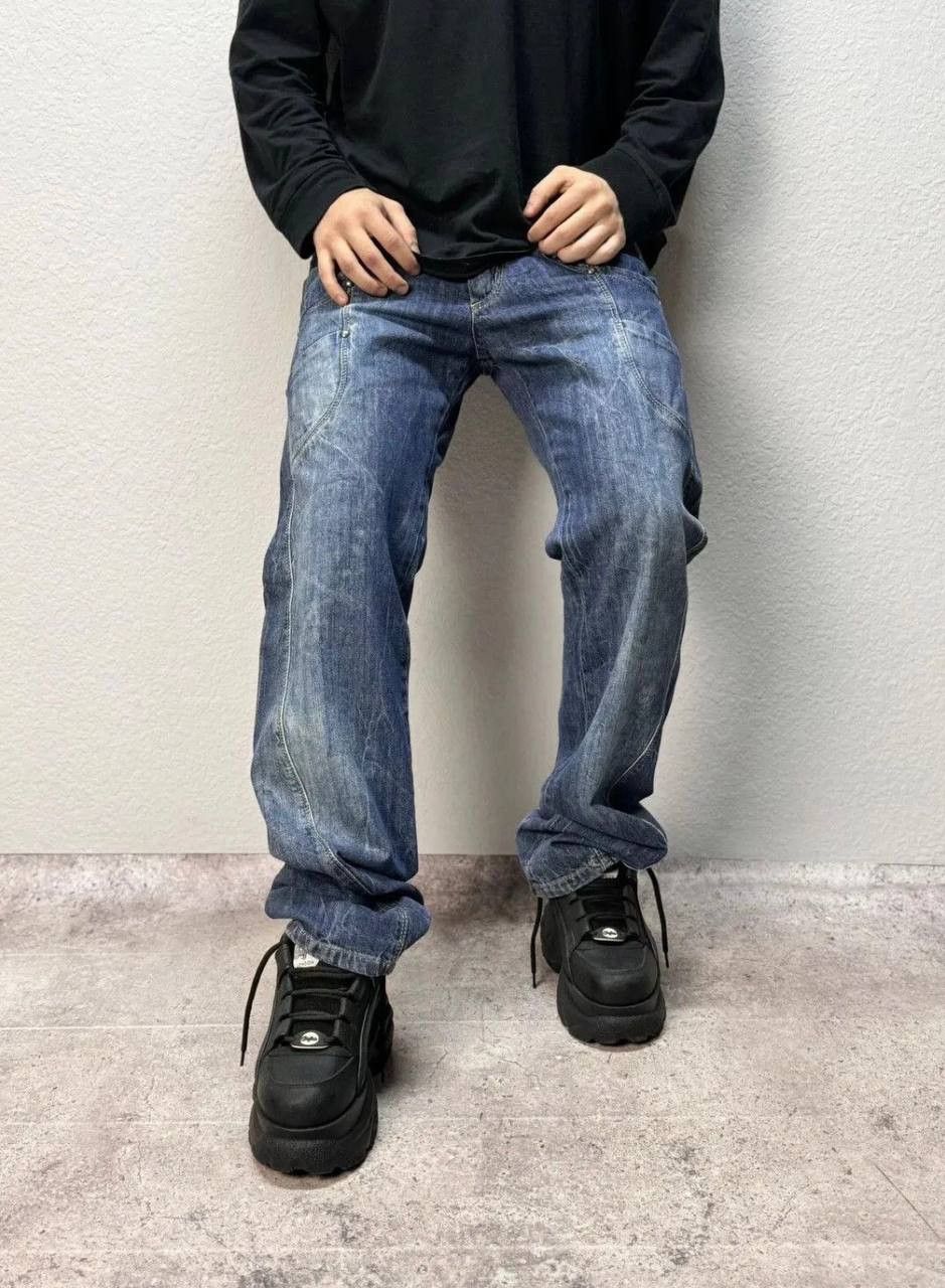 Emporio Armani × Japanese Brand Emporio Armani Jeans Vintage Streetwear Y2K Size US 31 - 5 Thumbnail