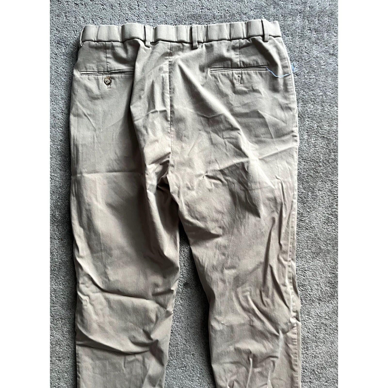 Tommy Hilfiger Tommy Hilfiger Pants Beige Chino Slim Straight 38x32 Men Regular Size US 38 / EU 54 - 4 Thumbnail