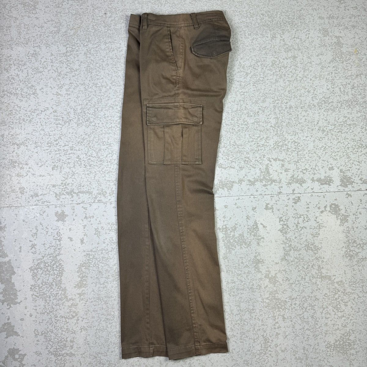 Japanese Brand Guitar Pick Slim Cargo Pant Vintage Style Size US 31 - 5 Thumbnail