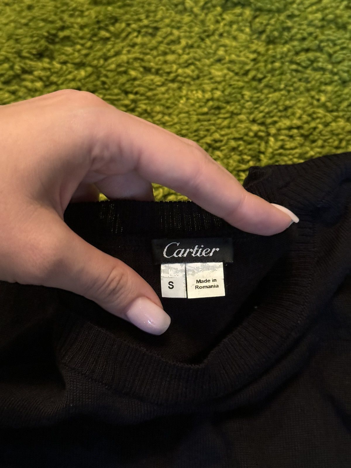 Cartier Cartier 100% wool sweater Size S / US 4 / IT 40 - 4 Thumbnail
