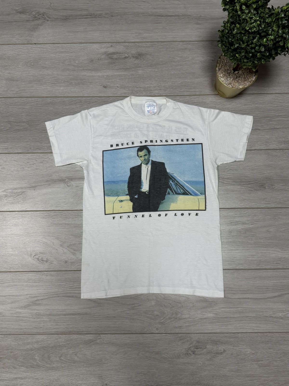 Vintage ​Vintage 1988 Bruce Springsteen Tunnel of Love Tour​ T-shirt Size US M / EU 48-50 / 2 - 4 Thumbnail