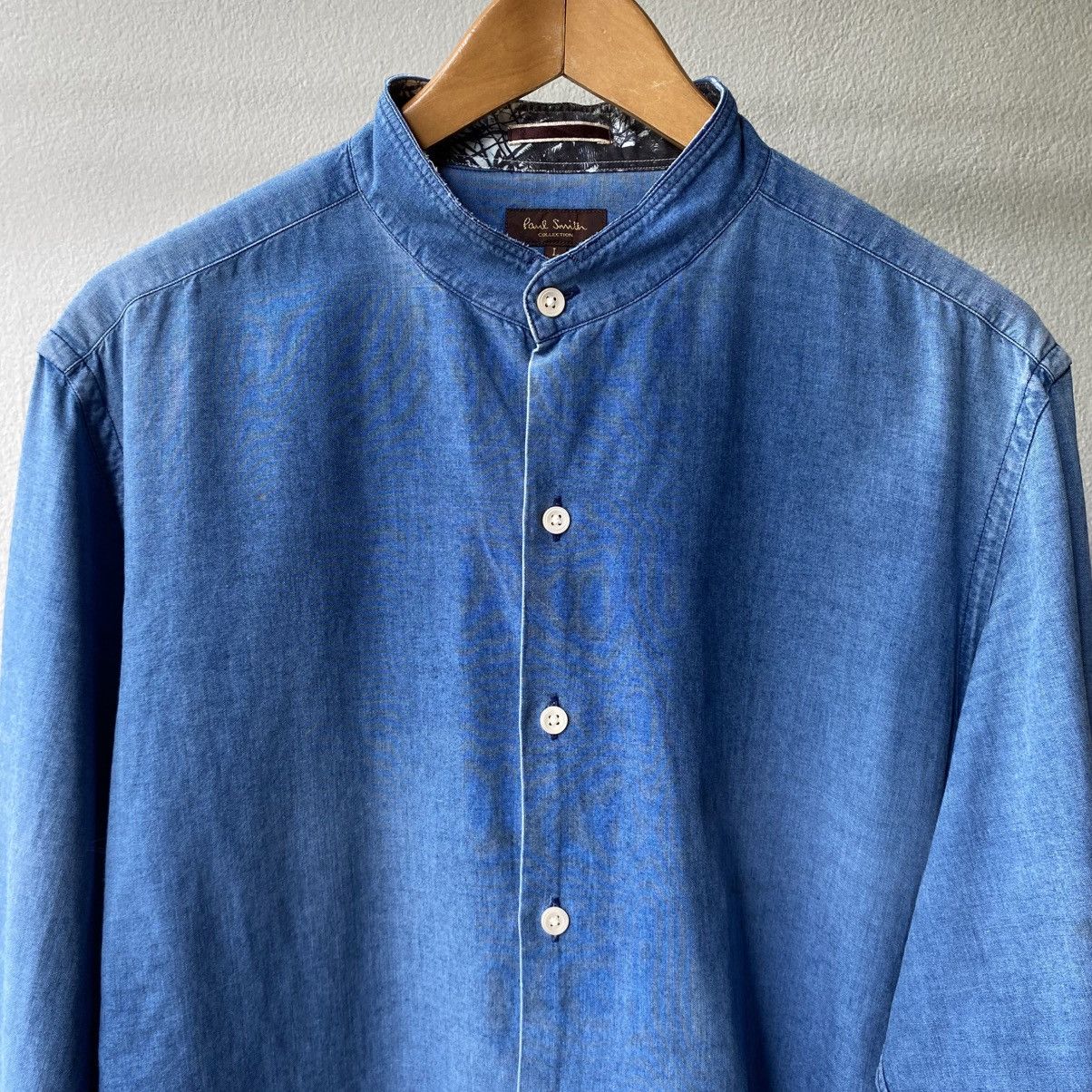 Paul Smith Paul Smith Lightweight Blue Denim Shirt Size US L / EU 52-54 / 3 - 4 Thumbnail