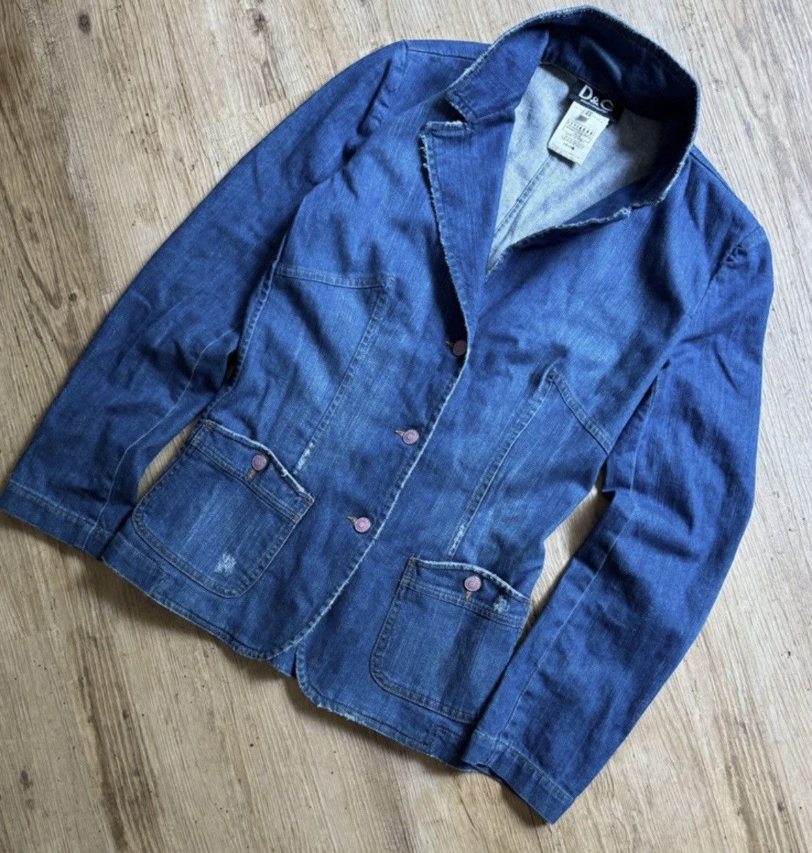 Dolce & Gabbana Dolce & Gabbana vintage y2k style jeans jacket Size S / US 4 / IT 40 - 1 Thumbnail