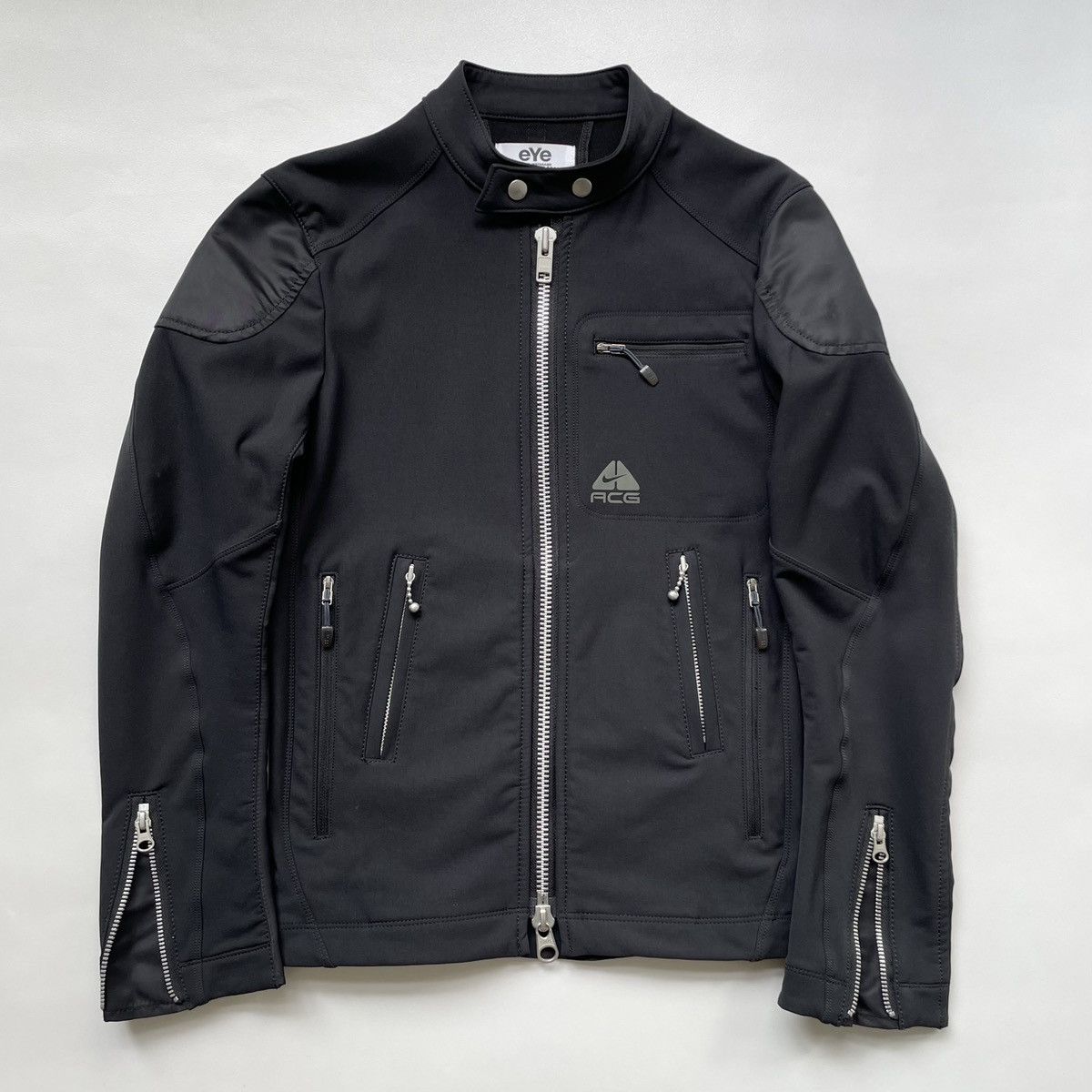 Comme des Garcons A/W 08 Reworked Nike ACG Biker Jacket Size S / US 4 / IT 40 - 2 Thumbnail