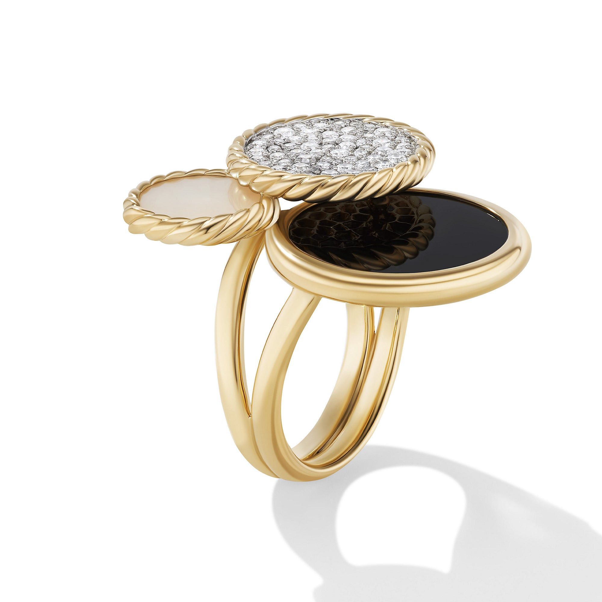 David Yurman o1s1wg111025 R16808D /Size 6 /Dy Elements Ring in Golden Size ONE SIZE - 3 Thumbnail