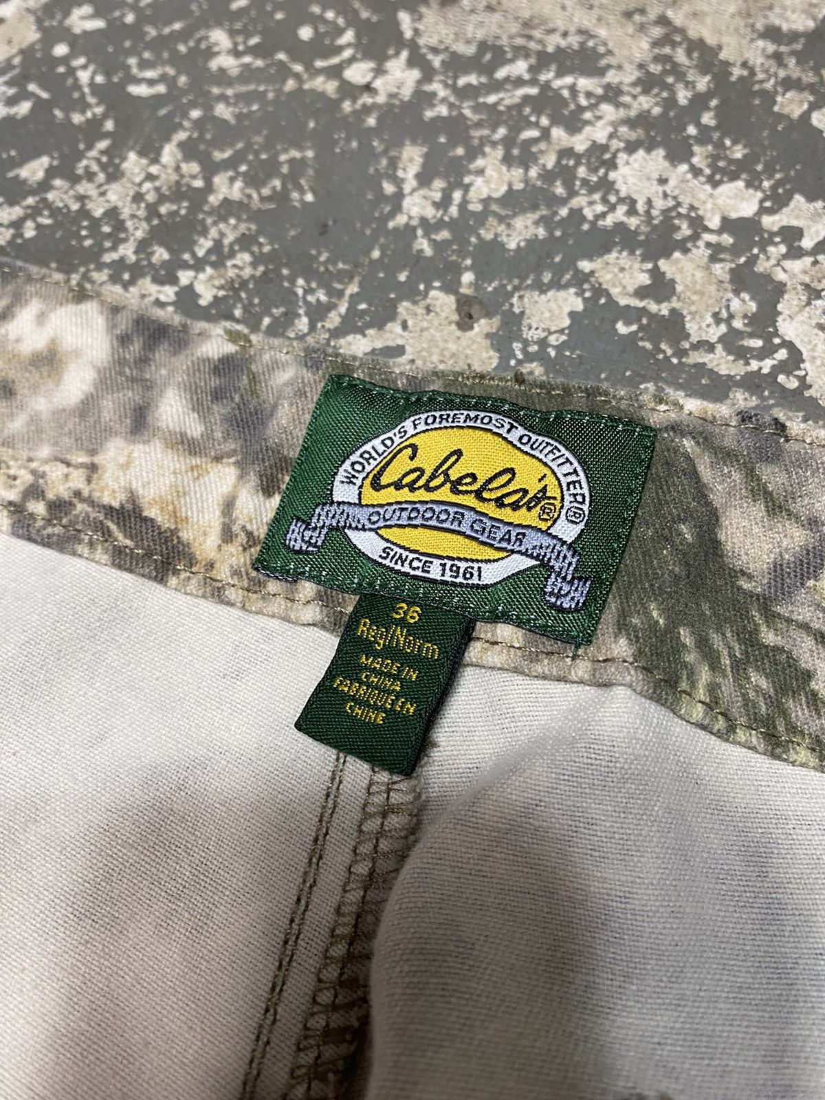 Realtree × Vintage Vintage Cabelas Camo Baggy Cargo Essentials Pants Camo Size US 36 / EU 52 - 4 Thumbnail