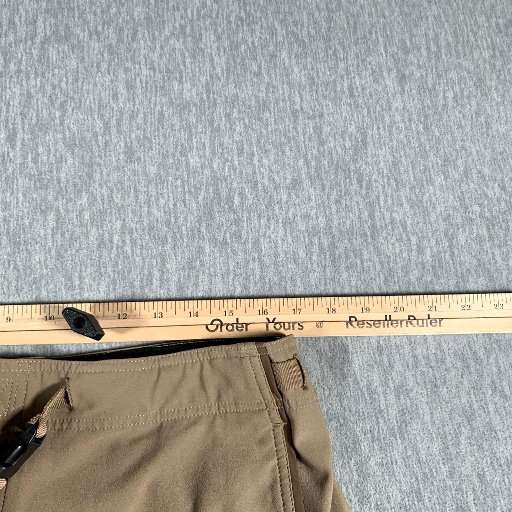 Prana Prana Mens Large Tan Stretch Hiking Cargo Pocket Outdoor Performance Shorts Size US 33 - 7 Thumbnail