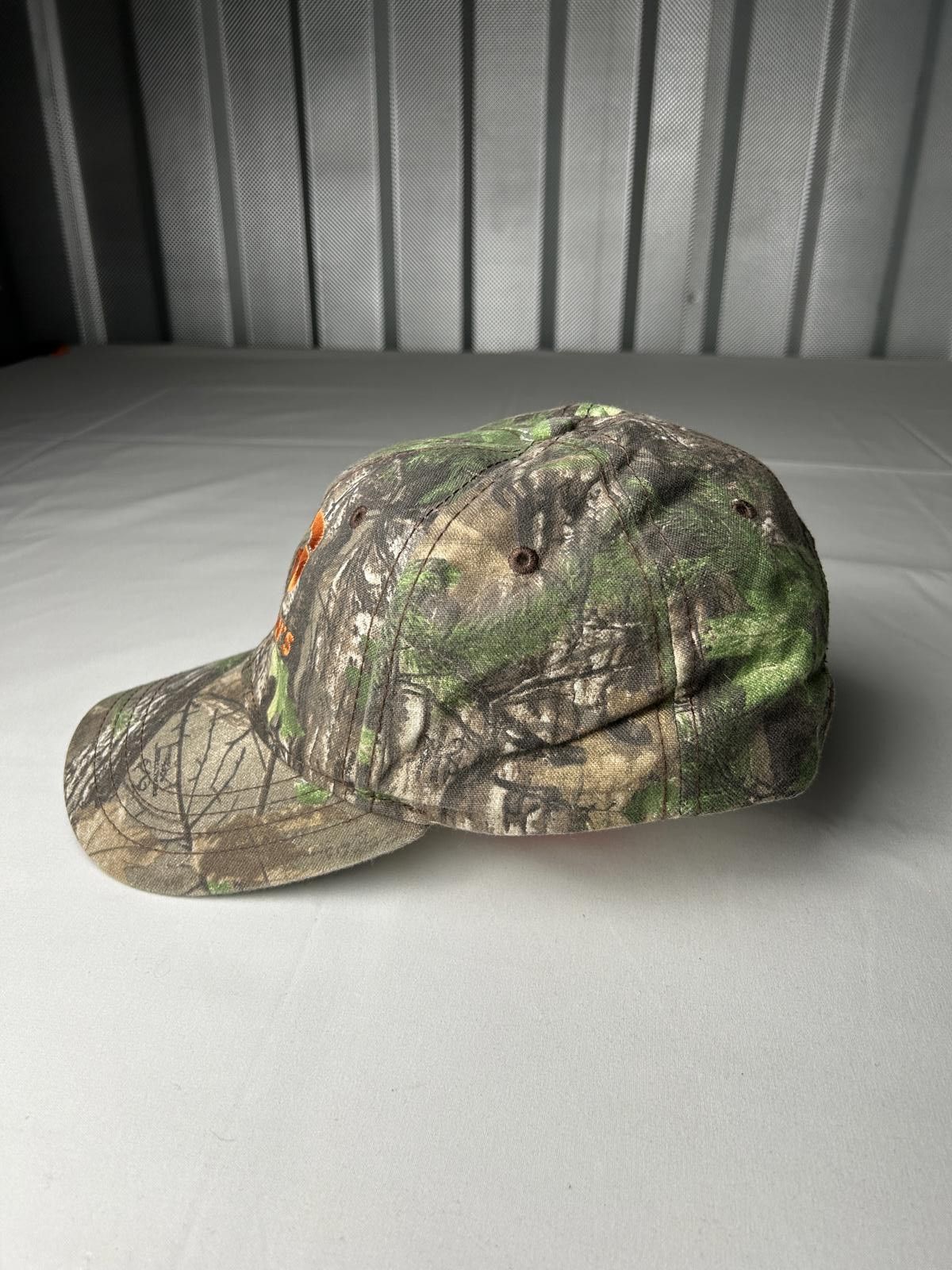 Realtree RealTree Camo Cap One Size Adjustable Unisex Hunting Army Size ONE SIZE - 3 Thumbnail