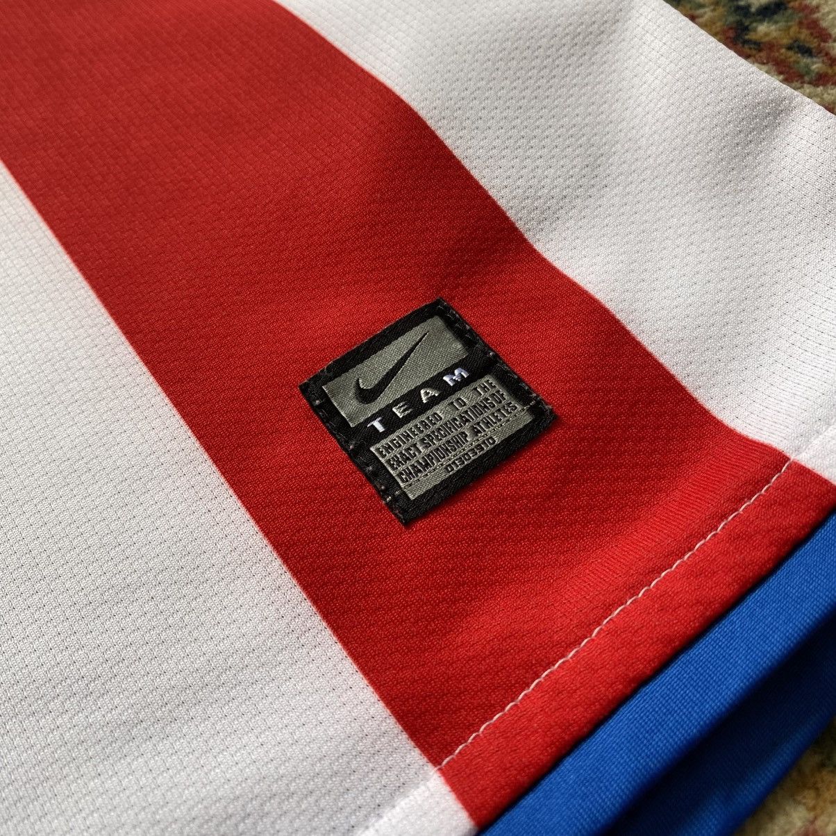 Nike × Vintage Vintage 2008 Nike Atletico Madrid Home Jersey Size US L / EU 52-54 / 3 - 4 Thumbnail