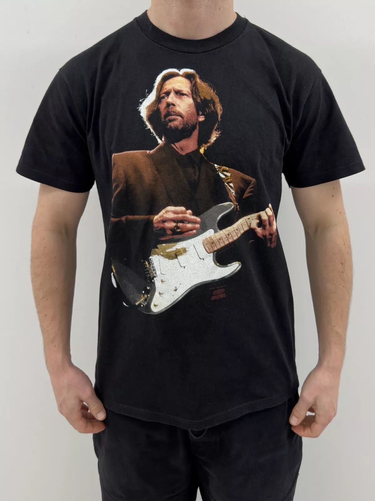 Brockum Vintage Eric Clapton Shirt 1991 Tour Single Rock Band Size US L / EU 52-54 / 3 - 1 Thumbnail