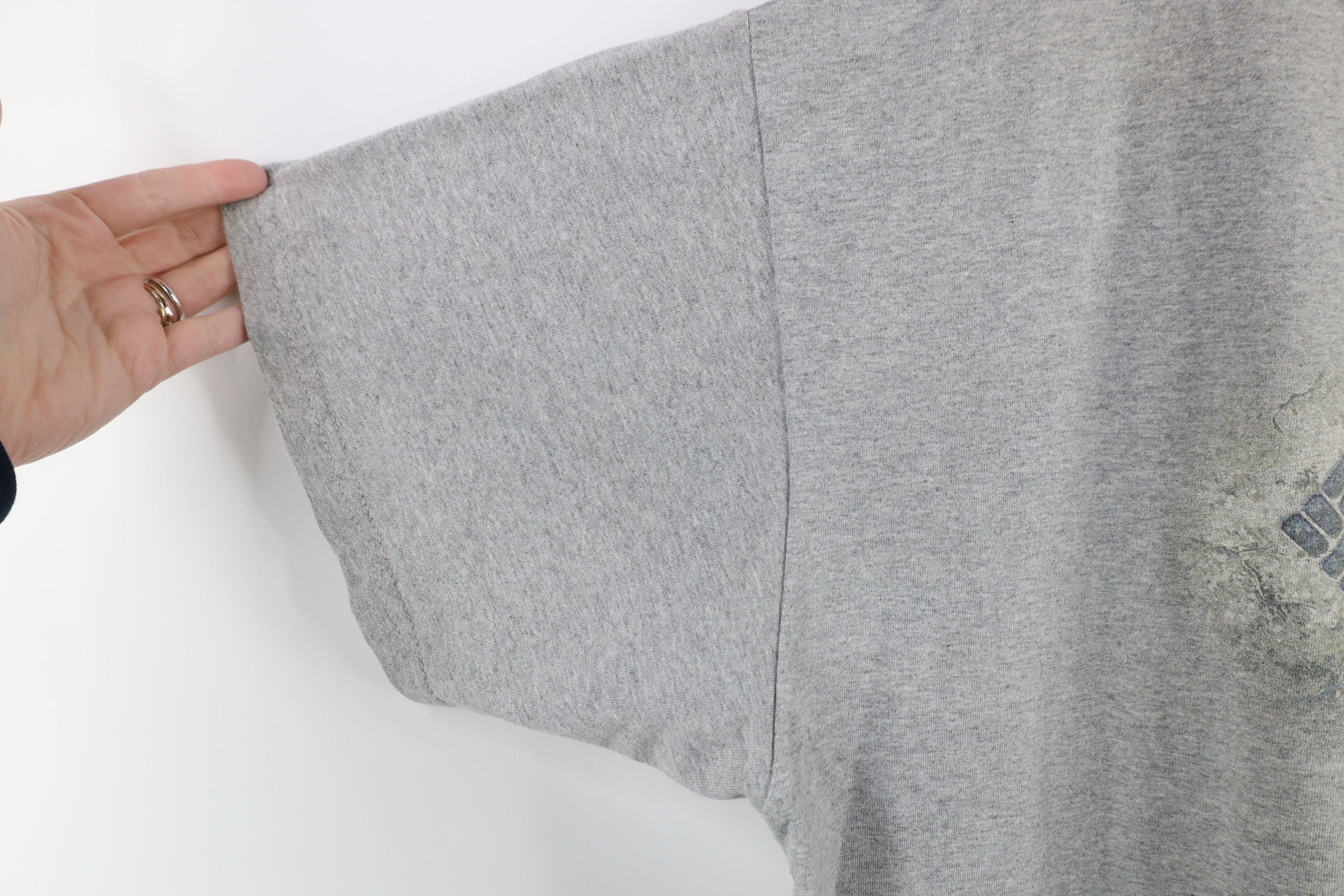 Columbia × Vintage Vintage 90s Columbia Spell Rock Short Sleeve T-Shirt Gray Size US XXL / EU 58 / 5 - 6 Thumbnail