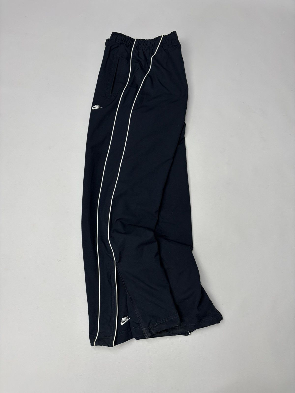 Nike Nike Drill Vintage Track Pants Wide Leg Y2K Logo Swoosh Size US 32 / EU 48 - 1 Thumbnail