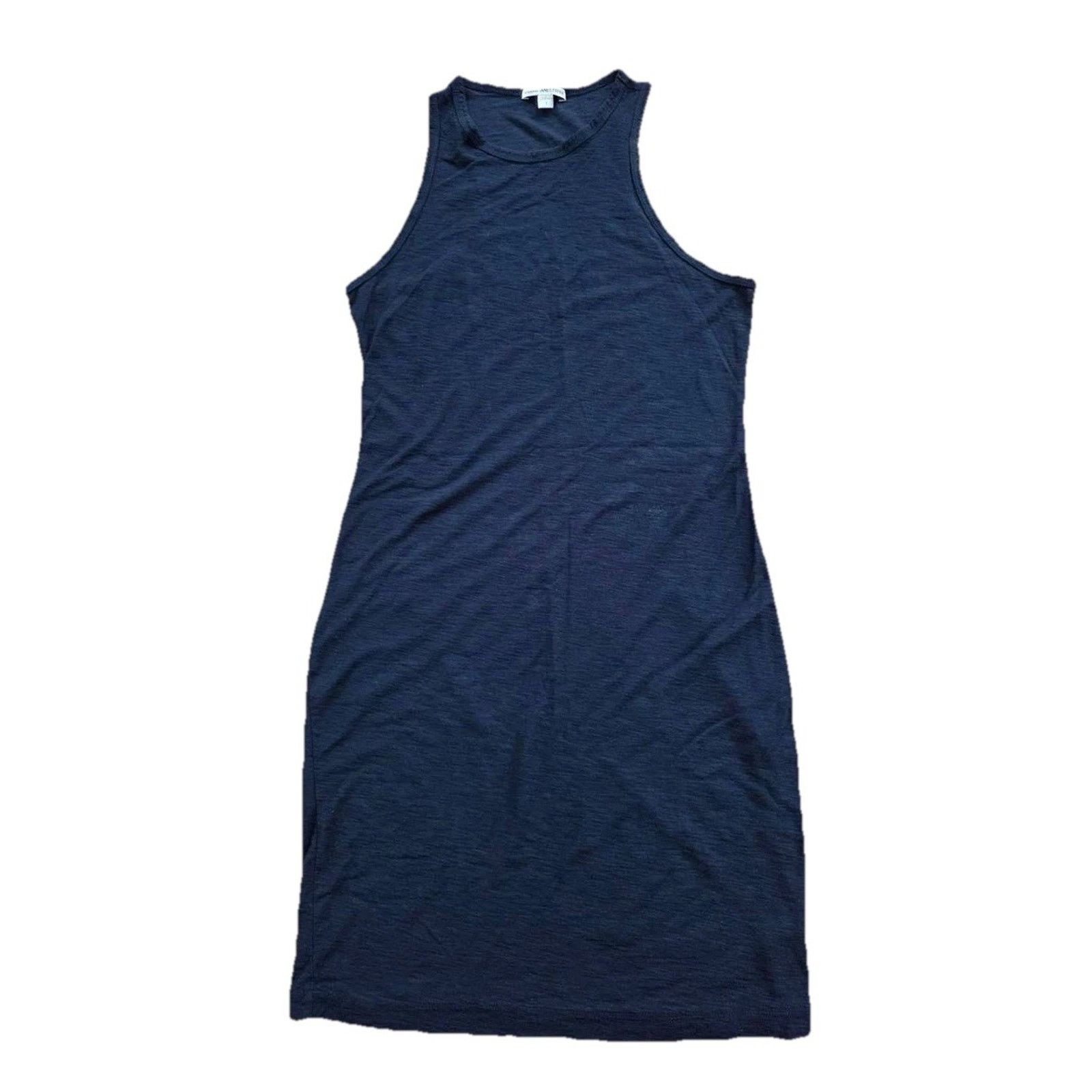 James Perse Standard James Perse Dress Deep Navy Size 1 A001083 Size S / US 4 / IT 40 - 3 Thumbnail