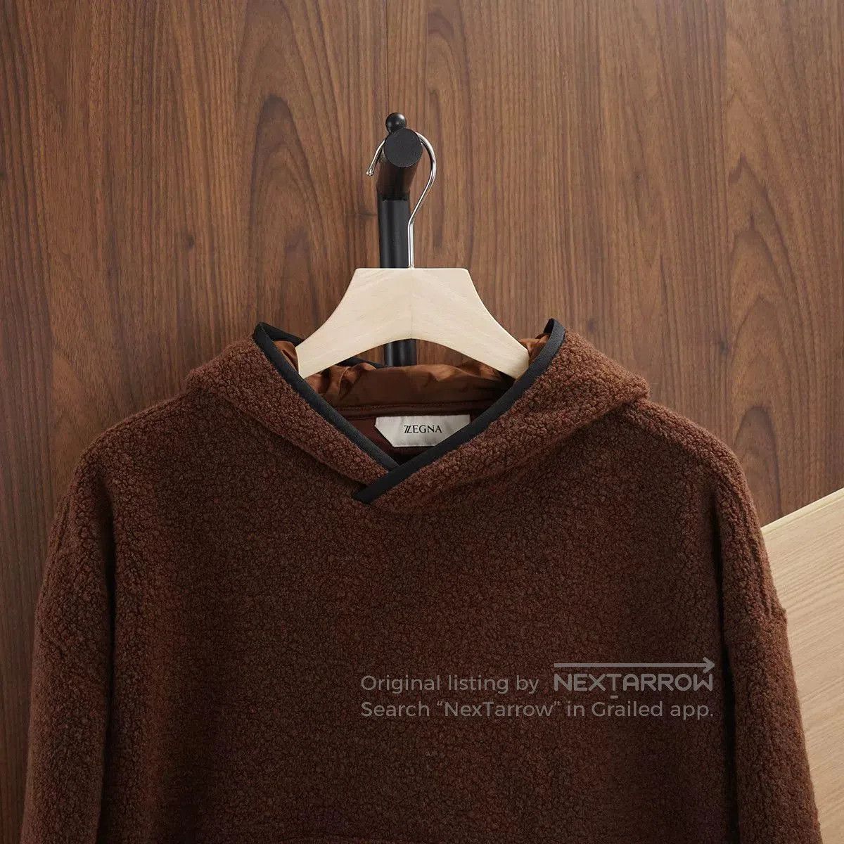 Z Zegna Zegna Autumn Winter Hooded Coat. Size US M / EU 48-50 / 2 - 3 Thumbnail