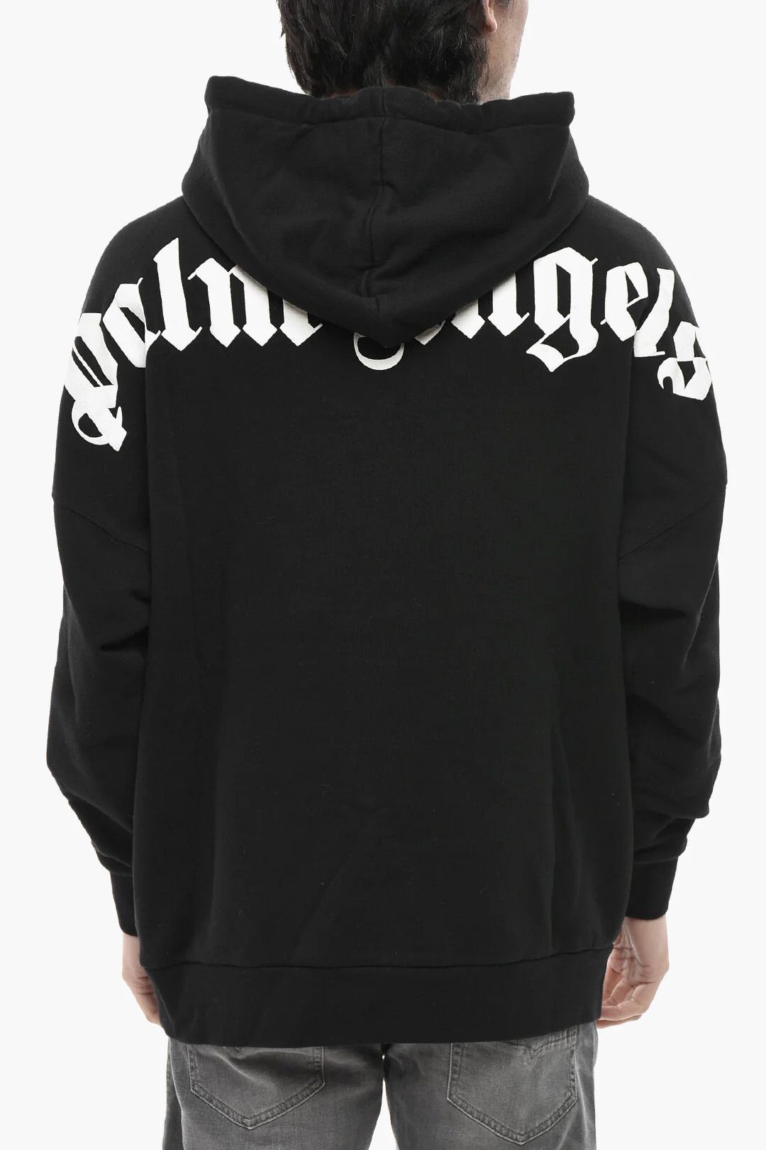 Palm Angels og1mm0326 Hoodie CLASSIC LOGO With Back Print in Black Size US XL / EU 56 / 4 - 2 Thumbnail