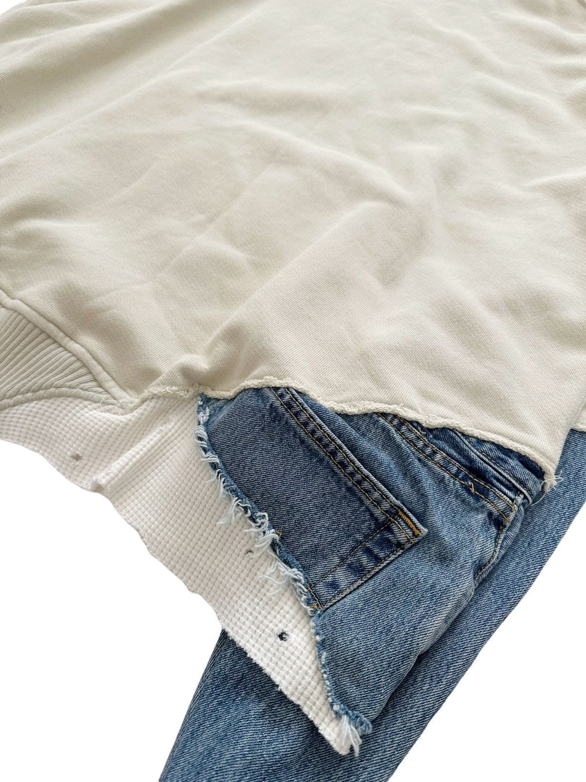 Greg Lauren Size 4 Sample Painted Mint Fragment Hoodie Size US XL / EU 56 / 4 - 5 Thumbnail