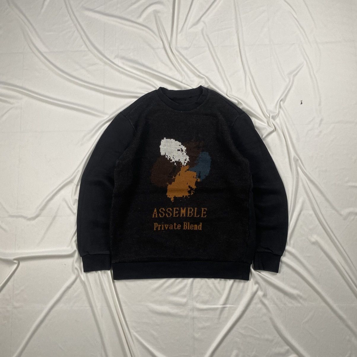Japanese Brand Fahrenheit Wool Knit Crewneck Size US S / EU 44-46 / 1 - 1 Thumbnail