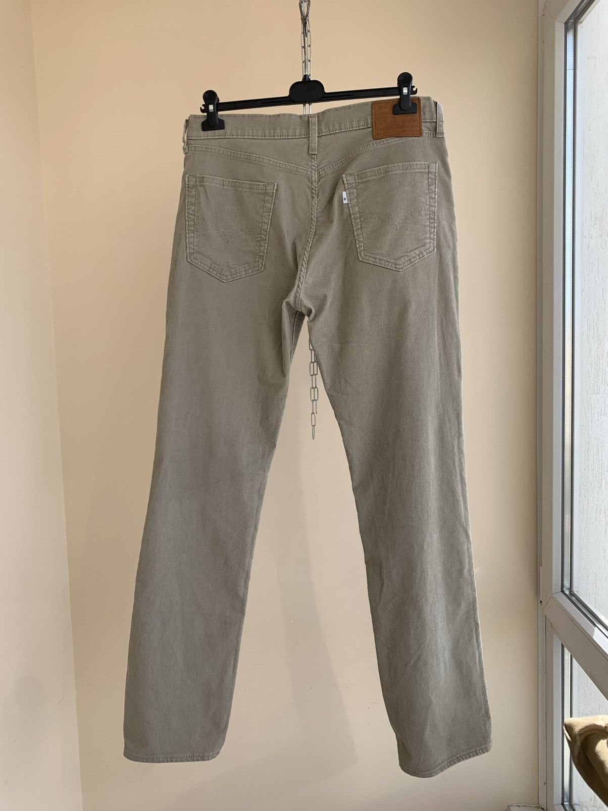 Levi's Premium 514 Slim Fit Straight Corduroy 5 Pocket Jeans Pants Size US 34 / EU 50 - 2 Thumbnail