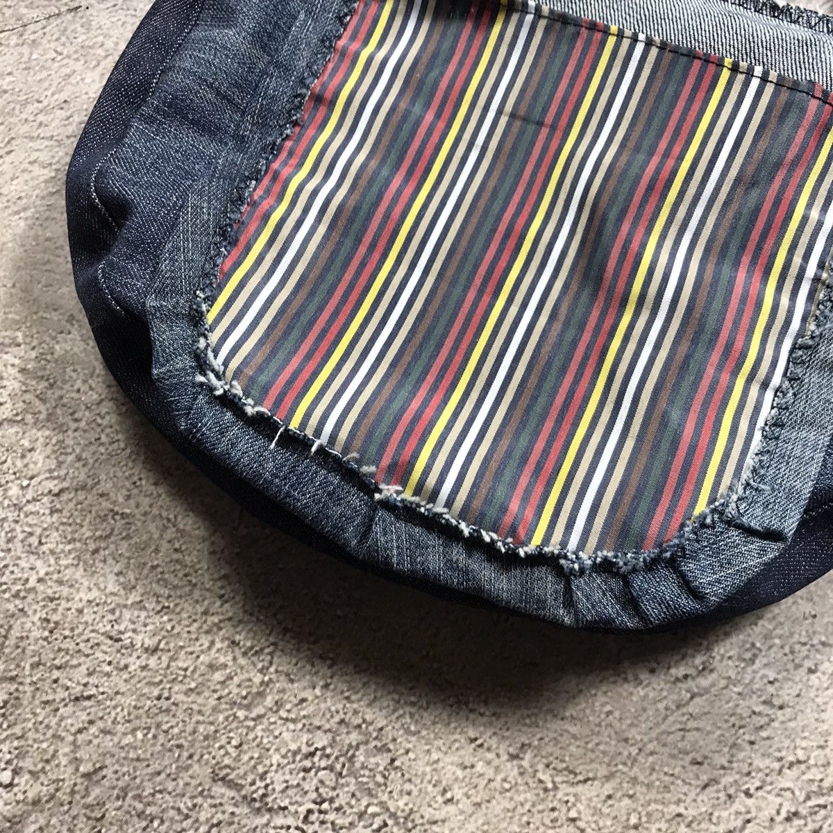 Vintage Vintage 90s Japanese Striped Crossbody Bag Tactical Y2K OS Size ONE SIZE - 3 Thumbnail