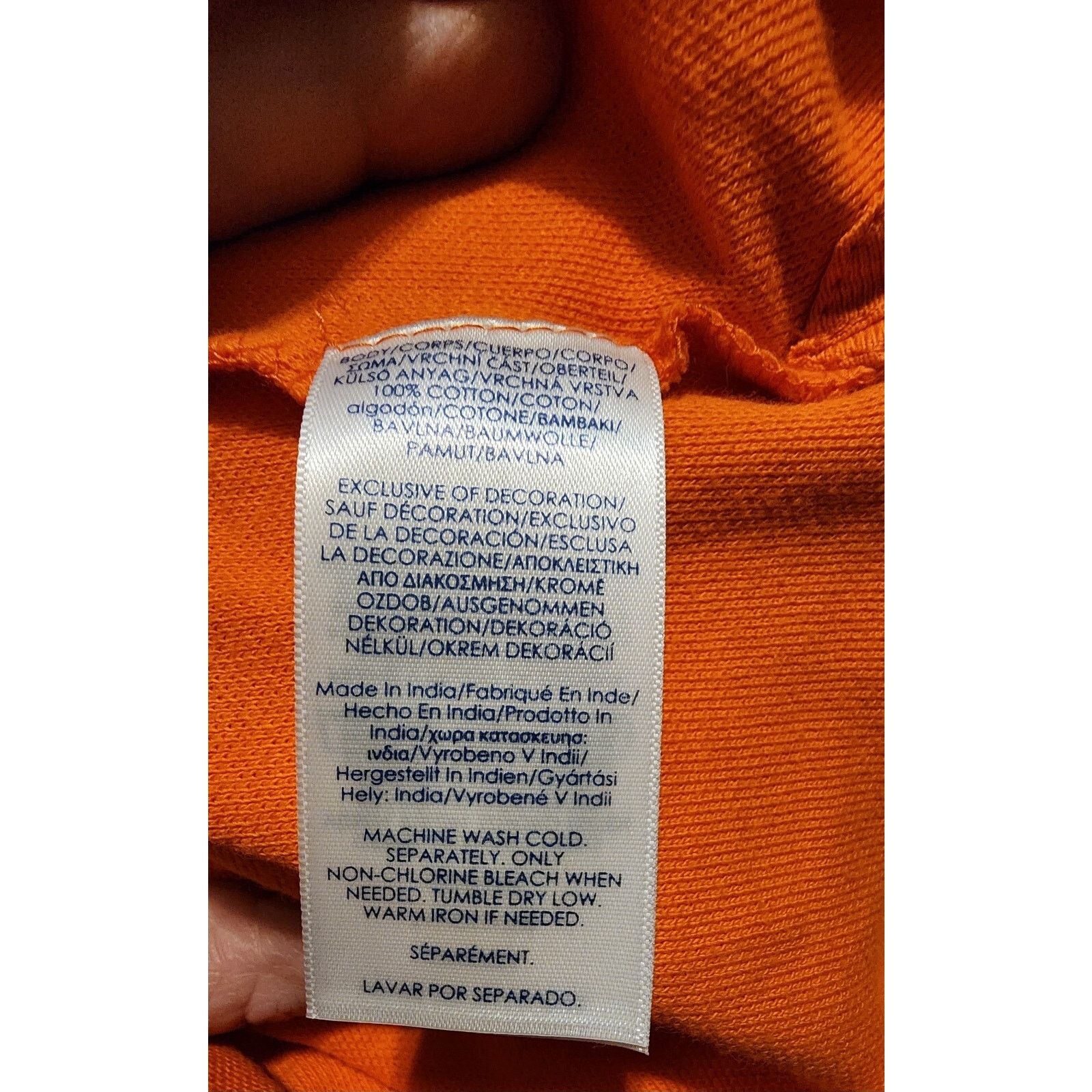 Chaps NWT Orange Chaps Mens Polo Short Sleeve Size L. Size US L / EU 52-54 / 3 - 2 Thumbnail