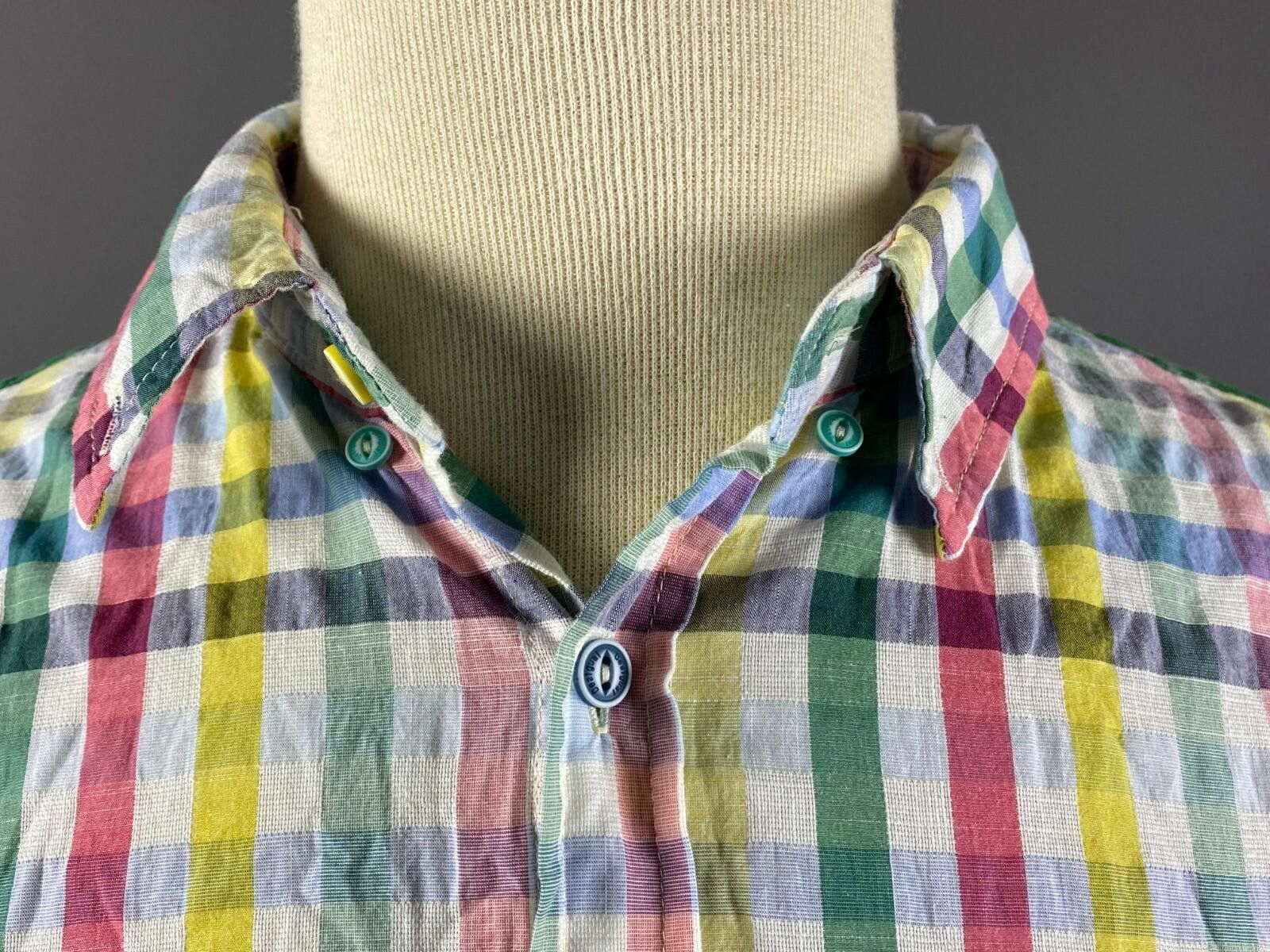 Desigual Desigual Colorful Oxford Multicolor Shirt Sz XXL / 2XL Size US XXL / EU 58 / 5 - 5 Thumbnail