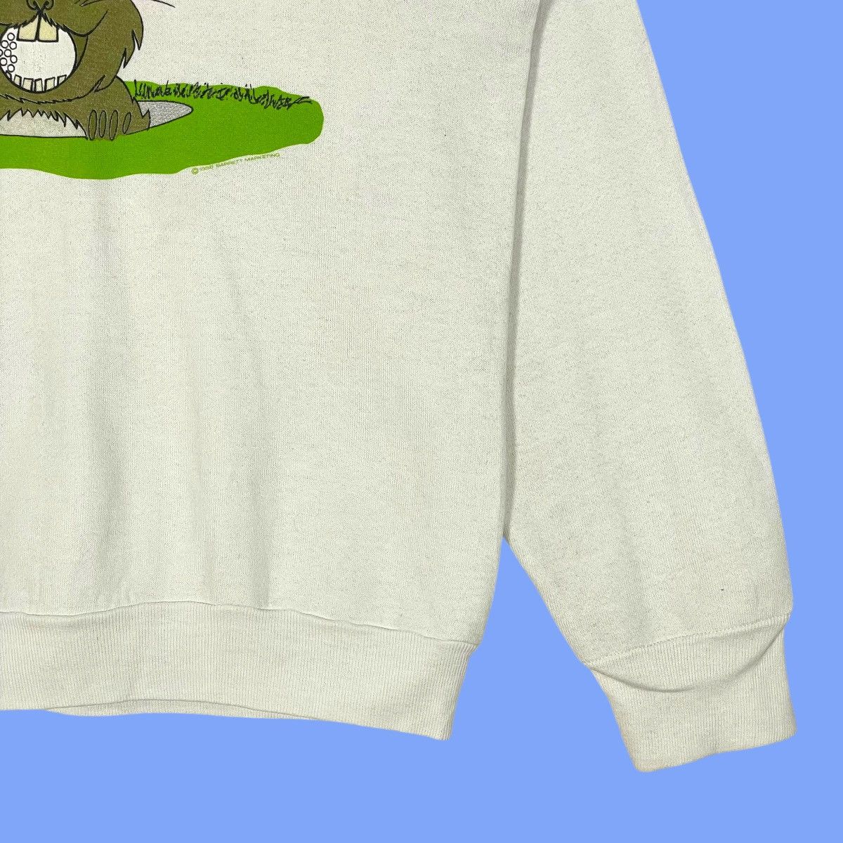 Fruit Of The Loom Vtg 90s Fruit Of The Loom Gropher It Cartoon Logo Sweatshirt Size US S / EU 44-46 / 1 - 5 Thumbnail