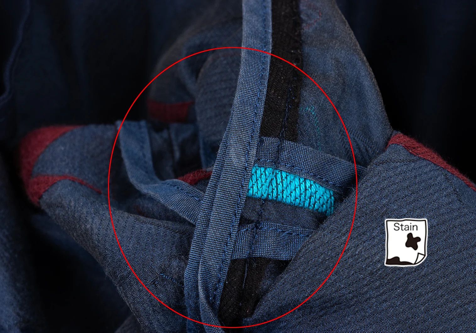 Issey Miyake A-POC INSIDE Jacquard Pants in Navy and Light Blue Size US 34 / EU 50 - 10 Thumbnail