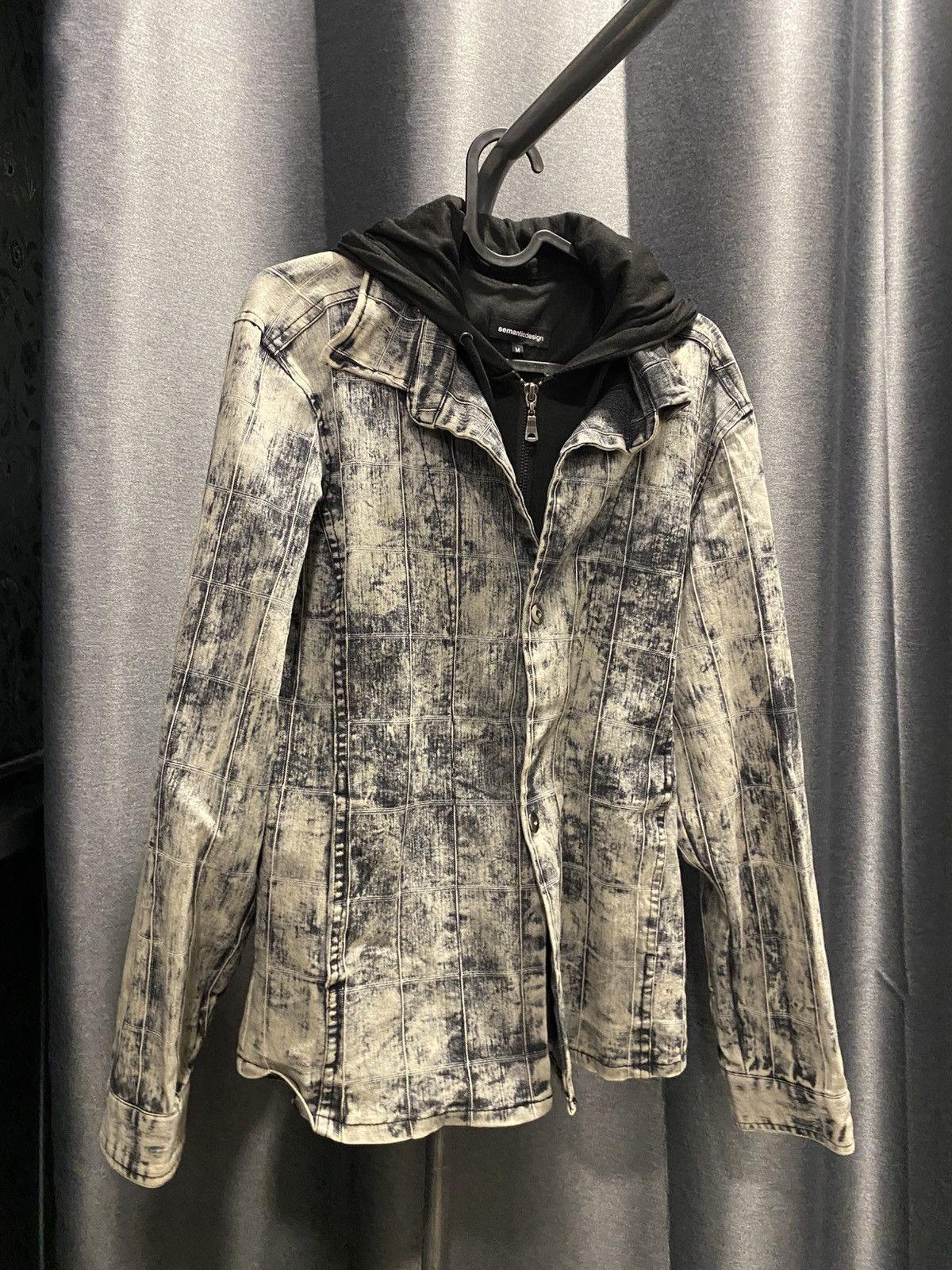 semanticdesign Semanticdesign Denim Hoodie Jacket Size US S / EU 44-46 / 1 - 1 Thumbnail