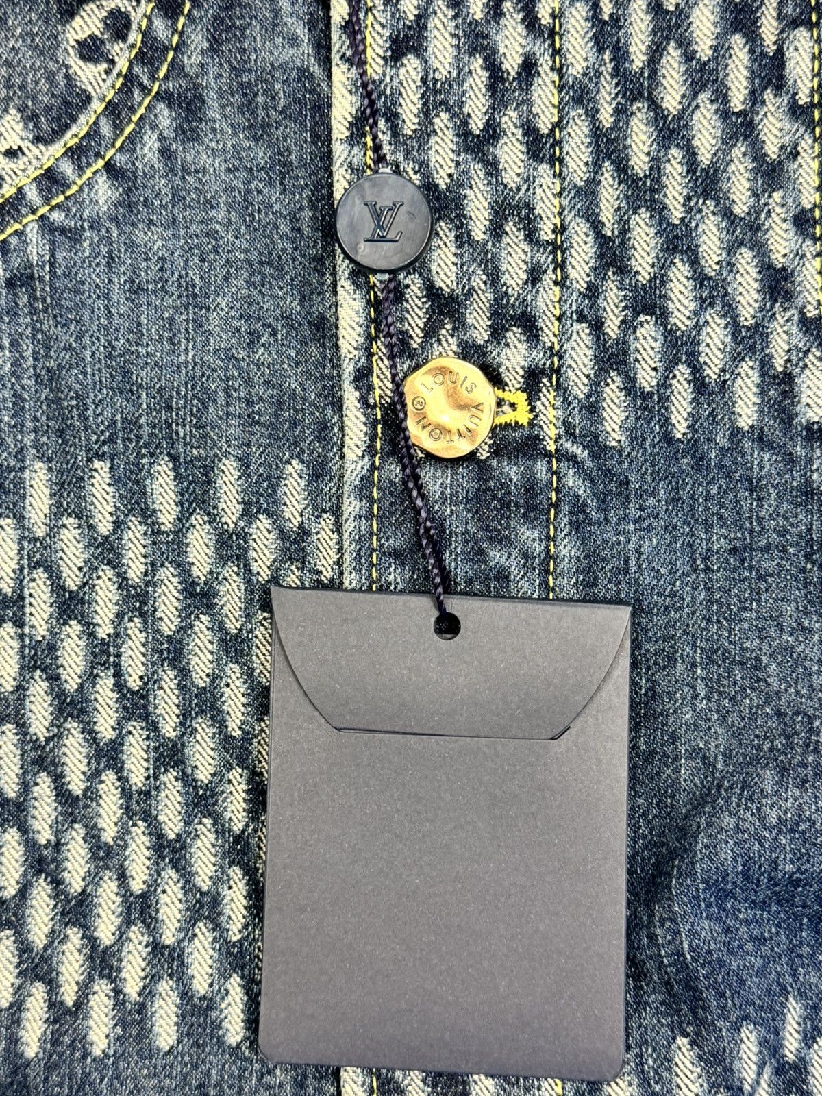 Louis Vuitton LOUIS VUITTON X NIGO MONOGRAM BLUE DENIM JACKET Size US XL / EU 56 / 4 - 6 Thumbnail
