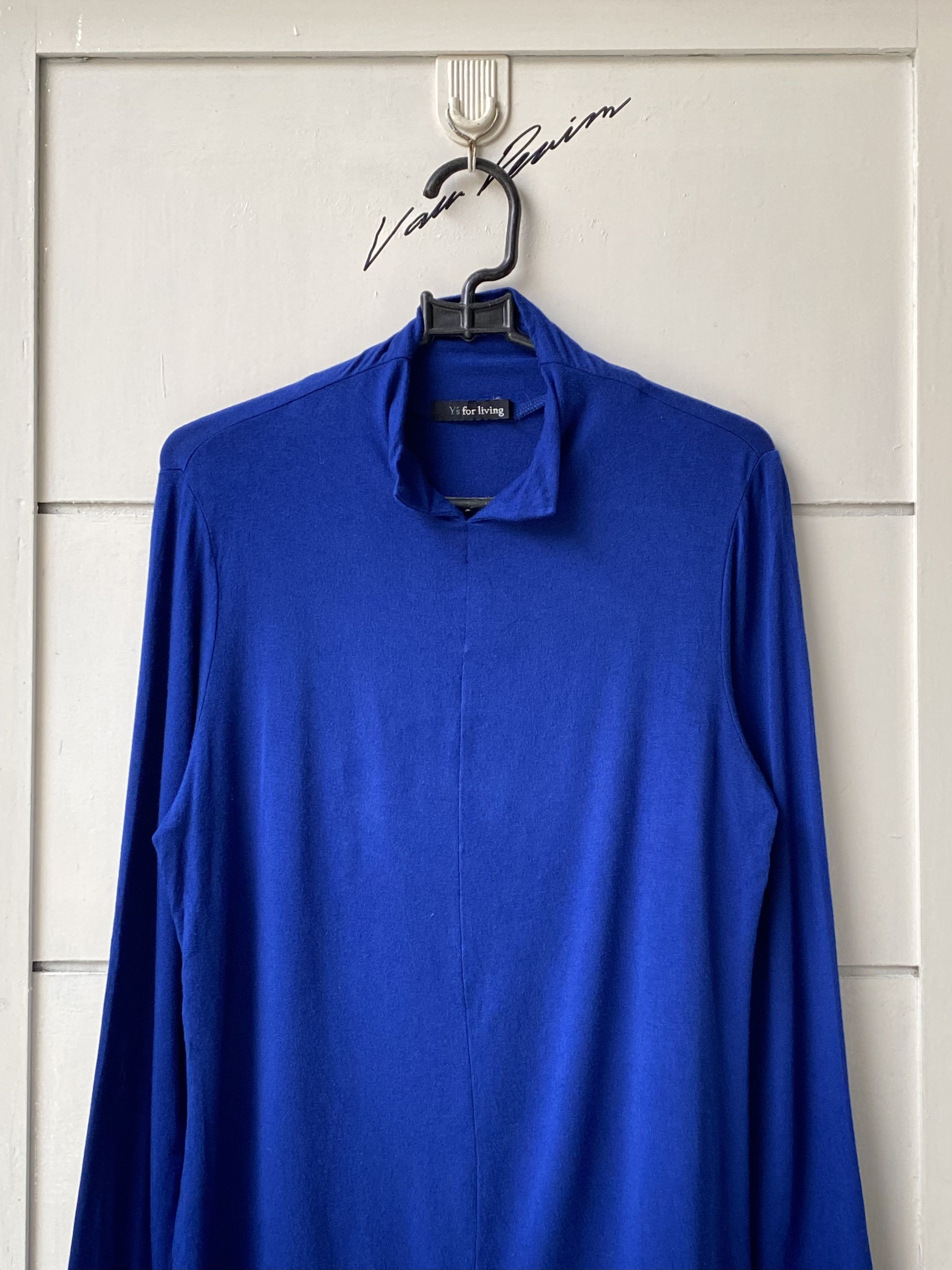 Yohji Yamamoto Y’S FOR LIVING Yohji Yamamoto Blue T-shirt Size US XS / EU 42 / 0 - 2 Thumbnail