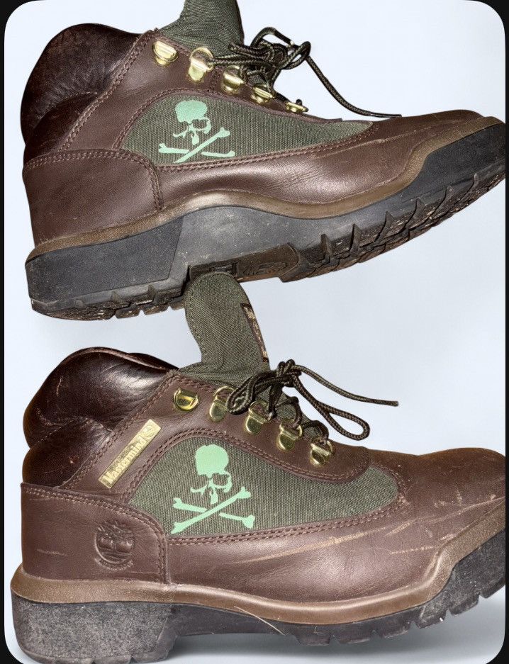 Mastermind Japan × Timberland Mastermind x Timberland Brown Field Boots Size US 8 / EU 41 - 3 Thumbnail