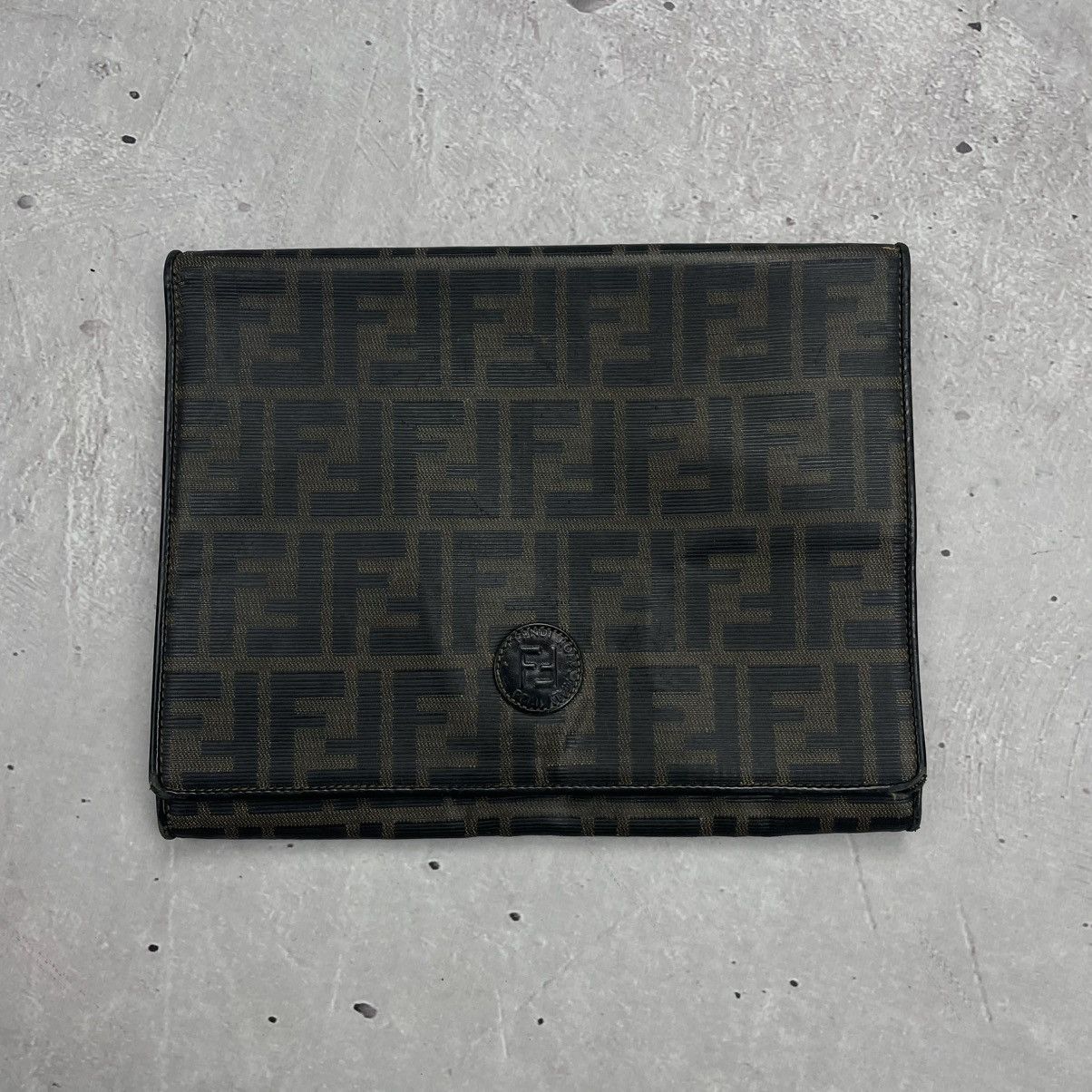Fendi × Vintage 🔥RARE🔥Fendi Cloth monogram handbag Size ONE SIZE - 1 Thumbnail