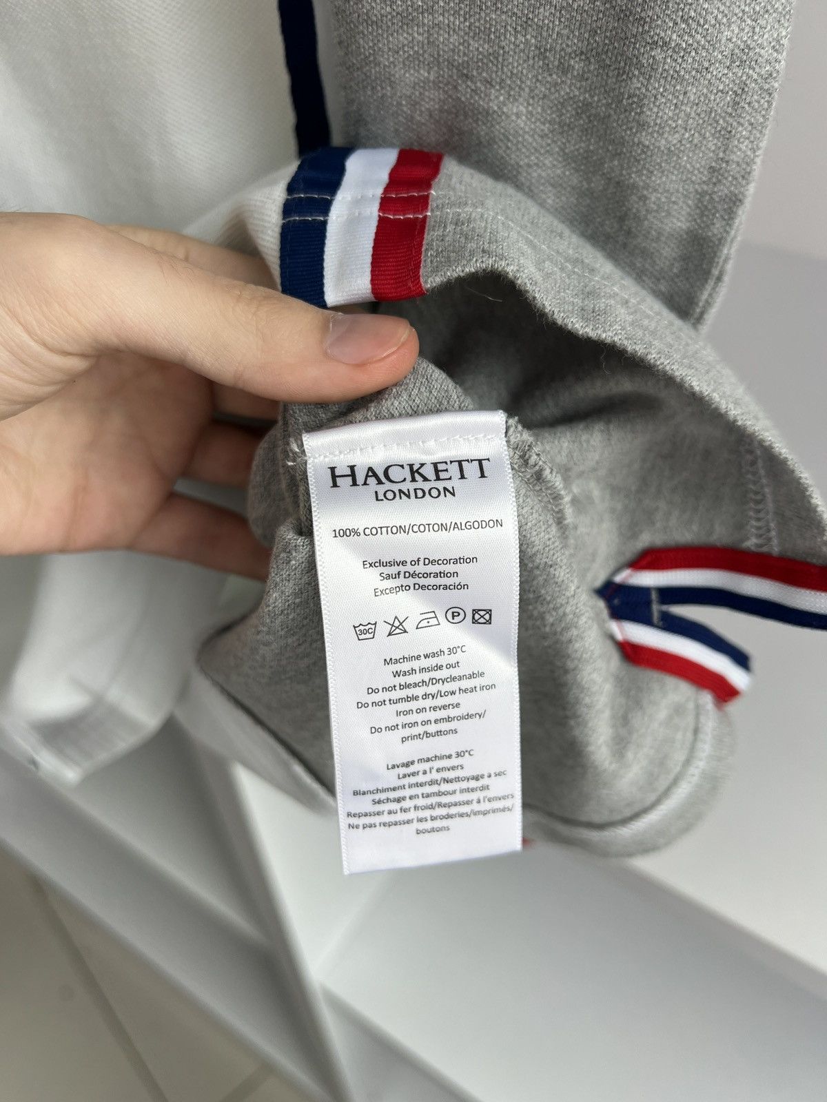 Hackett × Vintage Vintage Aston Martin Racing Polo T-Shirt Size US L / EU 52-54 / 3 - 10 Thumbnail