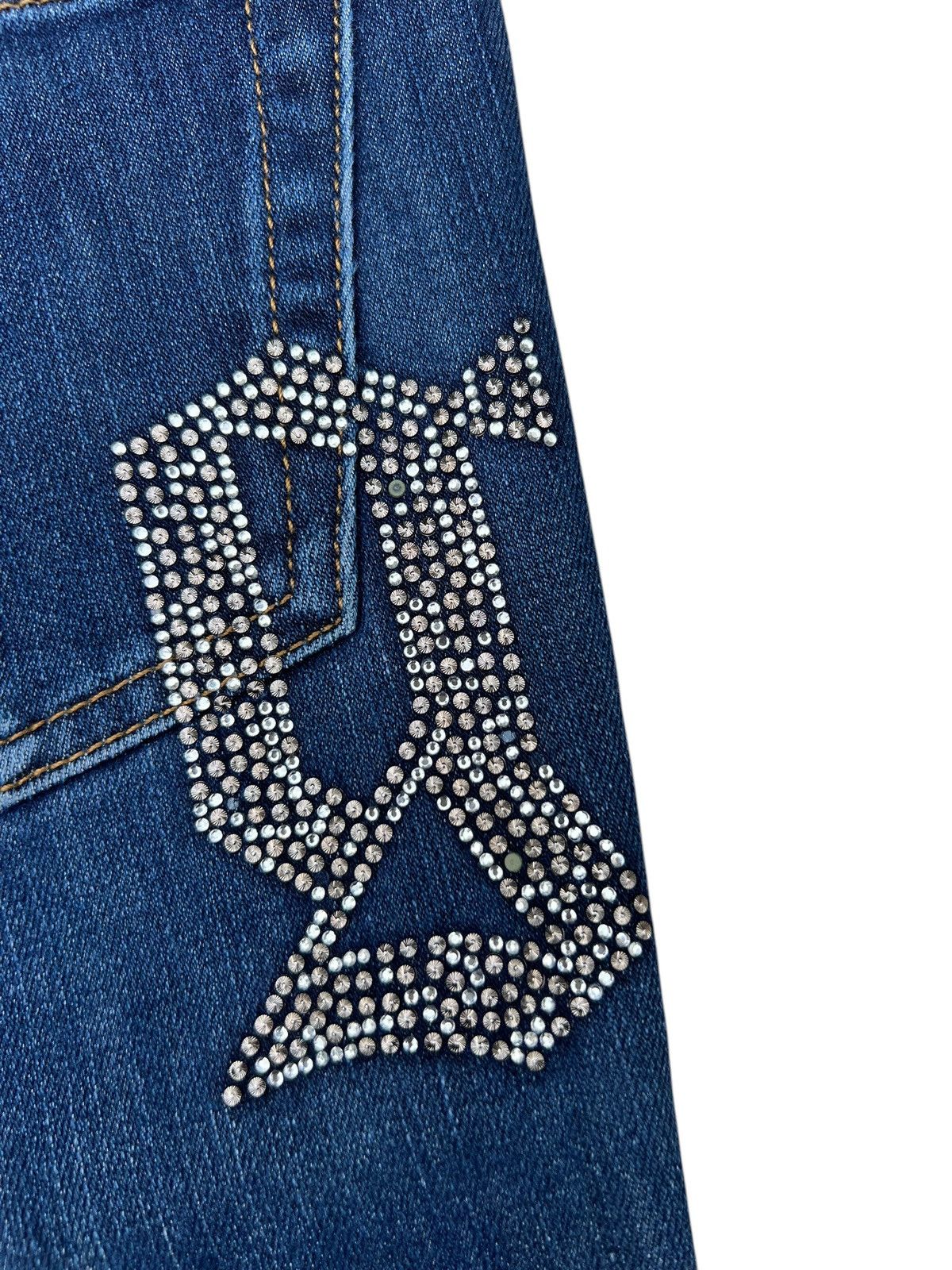 John Galliano Vintage John Galliano Stretch Denim Bootcut Jeans Size US 28 / EU 44 - 20 Thumbnail